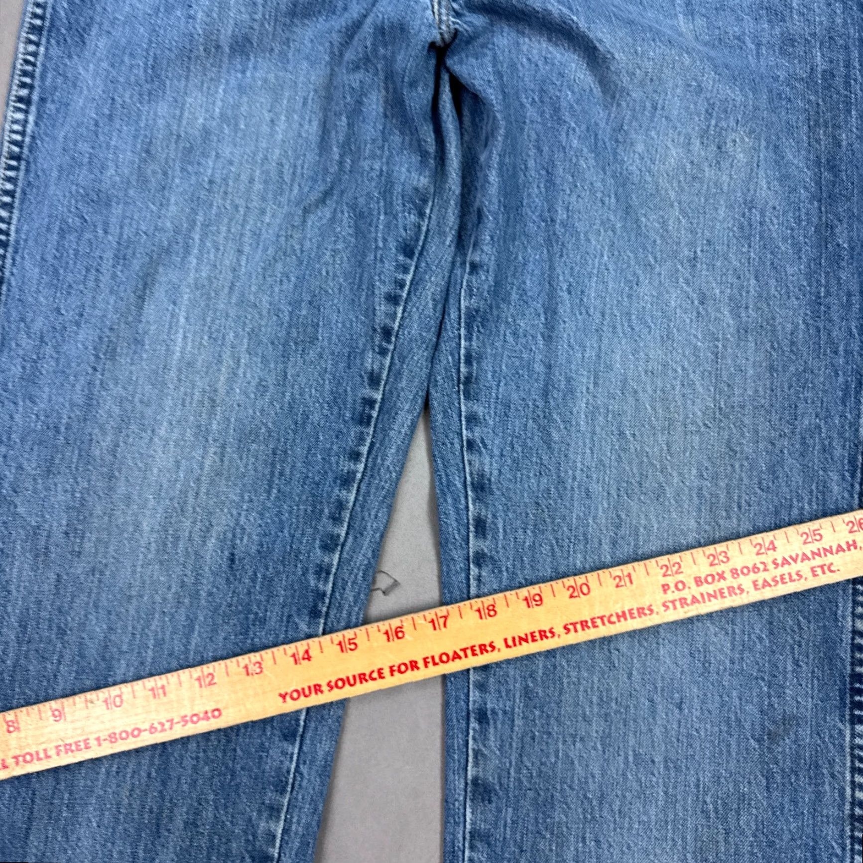 Wrangler Wrangler Jeans Mens 34x38 Blue Retro Bootcut Slim Western Denim Pant Cowboy Work Size US 34 / EU 50 - 6 Thumbnail
