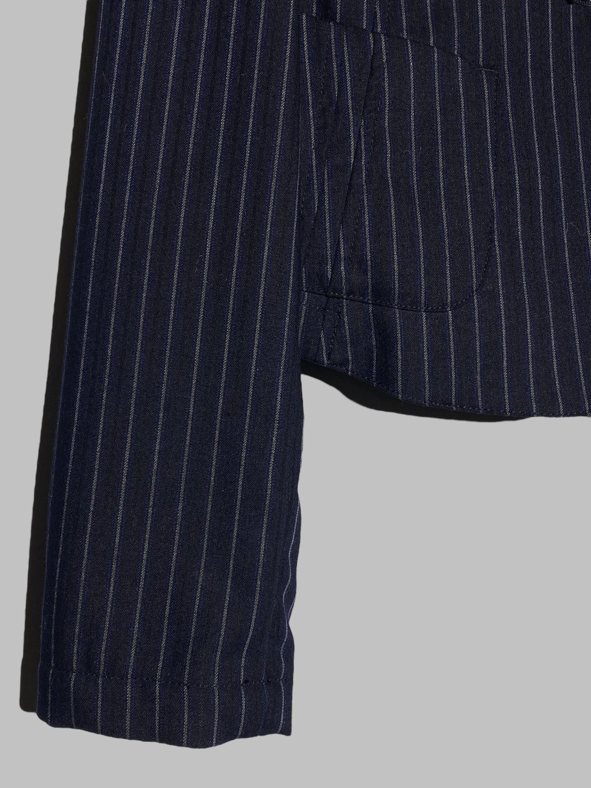 Armani Vintage Armani Jeans Wool Striped Suit Balzer + Pants Womens Size M / US 6-8 / IT 42-44 - 8 Thumbnail