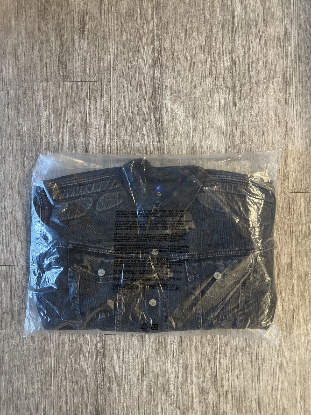 Balenciaga × Gap × Yeezy YGEBB Padded Denim Jacket Size US L / EU 52-54 / 3 - 8 Thumbnail
