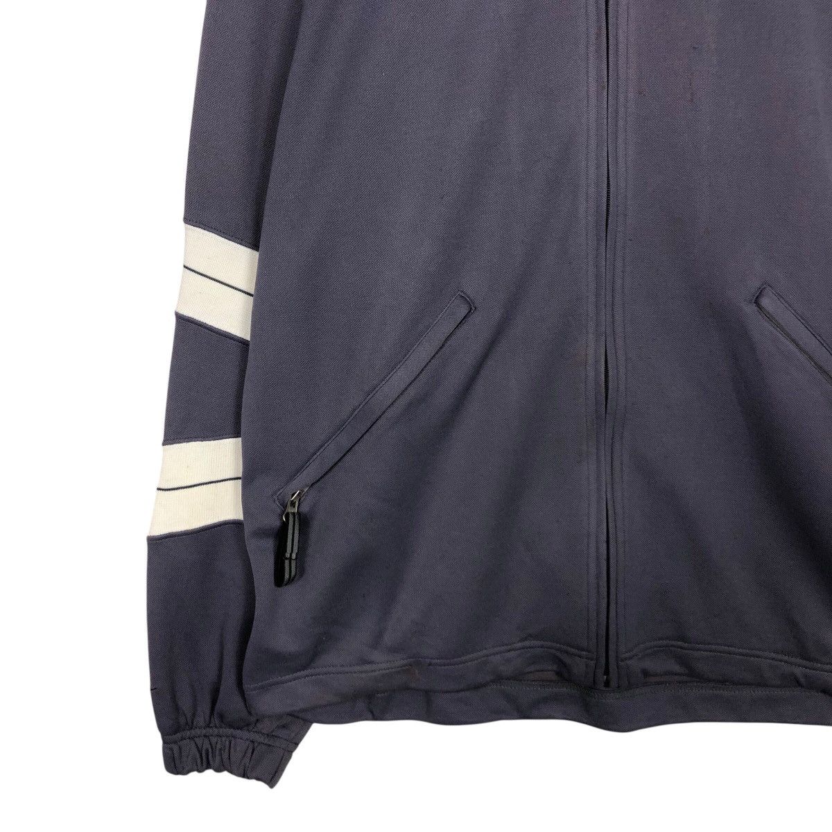 Nike 📌Rich Grey Vintage Zipper Jacket Nike Court Big Logo Size US M / EU 48-50 / 2 - 5 Thumbnail