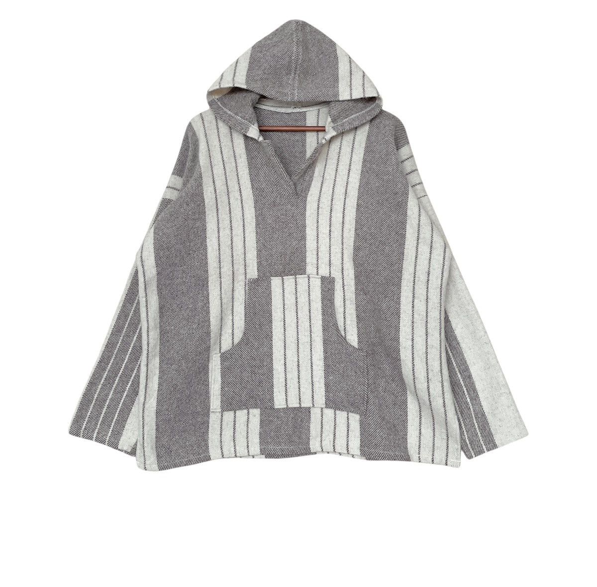 Vintage Vintage Navajo Wool Anorak Hoodie 1990s Size US L / EU 52-54 / 3 - 1 Thumbnail