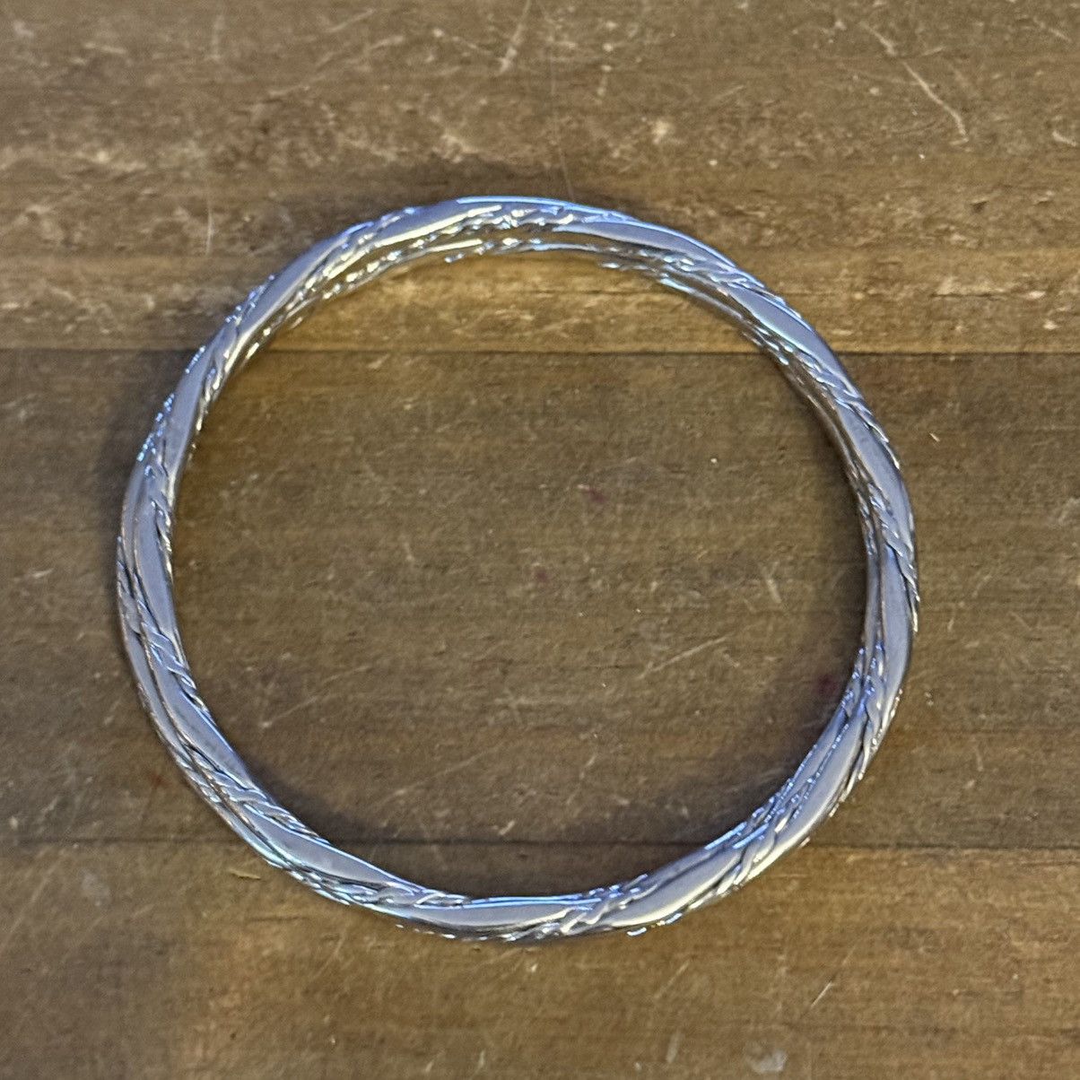 Monet Vintage Monet silver tone twisted bangle bracelets Size ONE SIZE - 5 Thumbnail