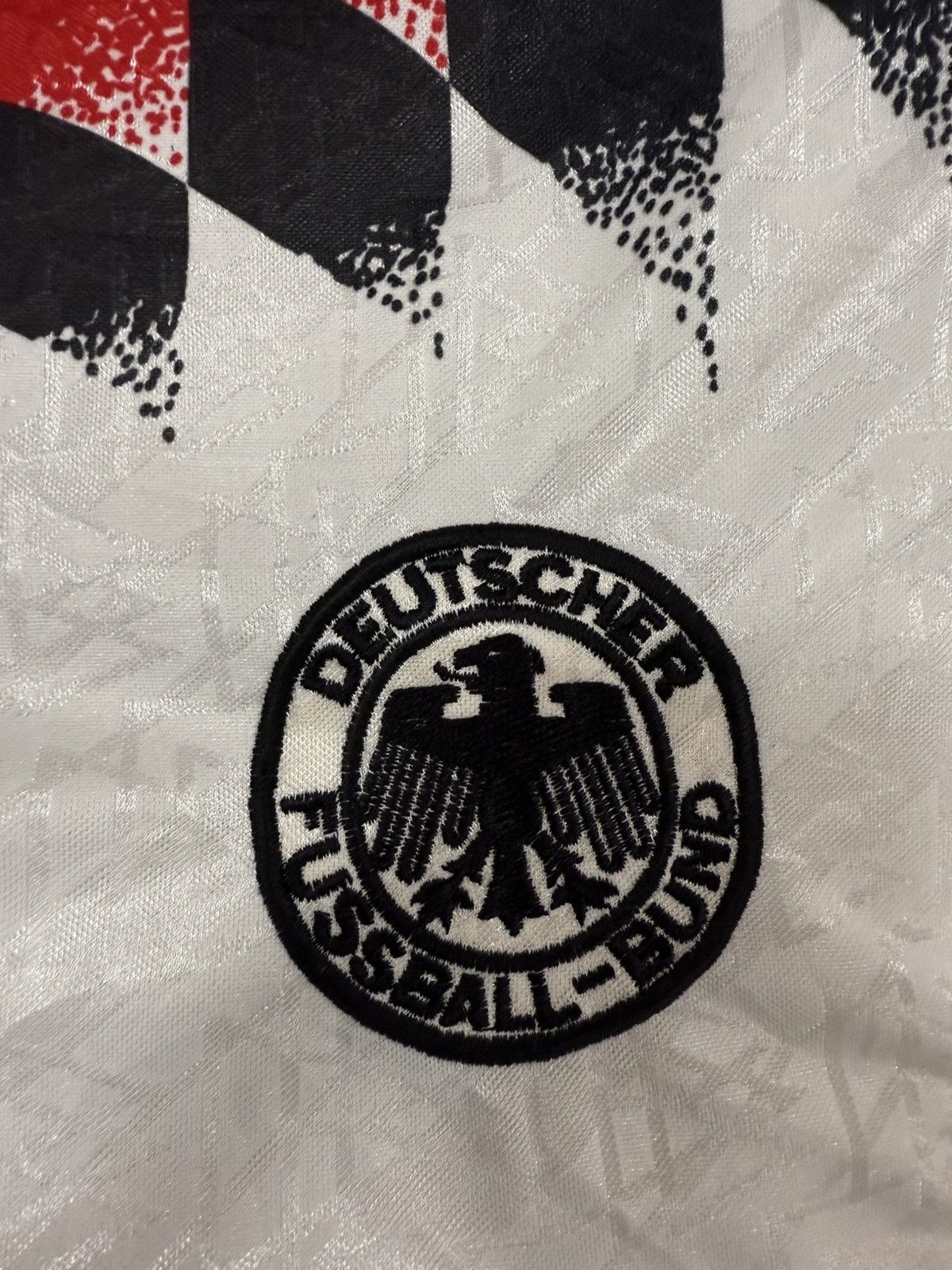 Adidas Vintage 1994-1996 Adidas Germany Home Football Jersey Size US L / EU 52-54 / 3 - 3 Thumbnail