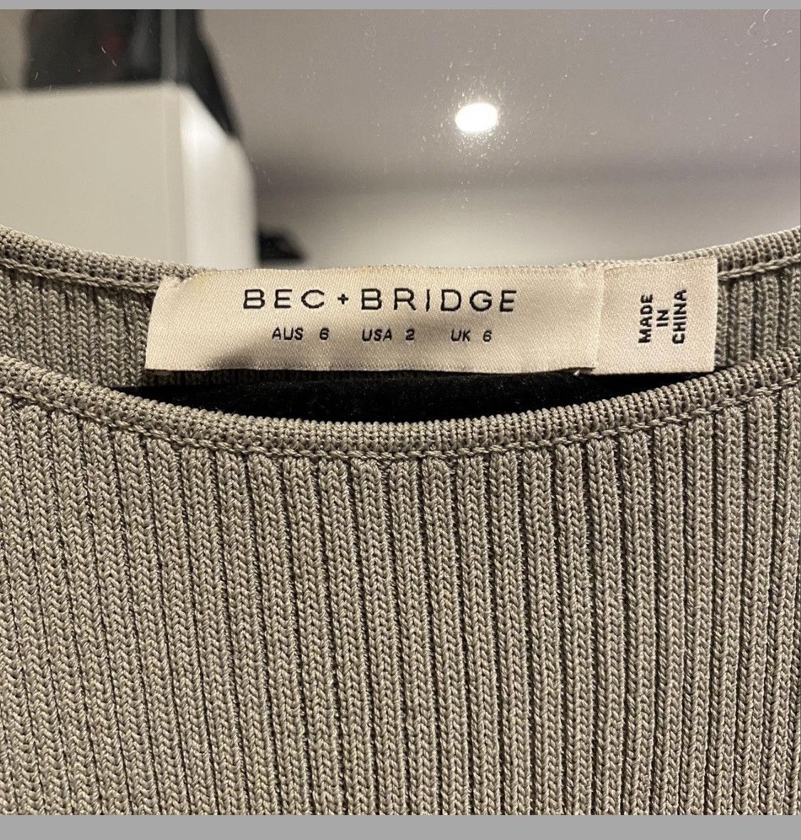 BEC + BRIDGE bec and bridge versailles sleeveless knit mini dress Size S / US 4 / IT 40 - 2 Thumbnail