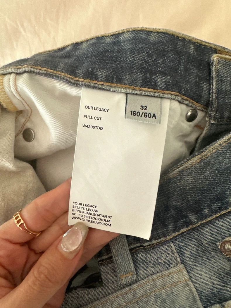 Our Legacy our legacy Blue Digital Printed Jeans 2505-Nextarrow Size US 32 / EU 48 - 4 Thumbnail