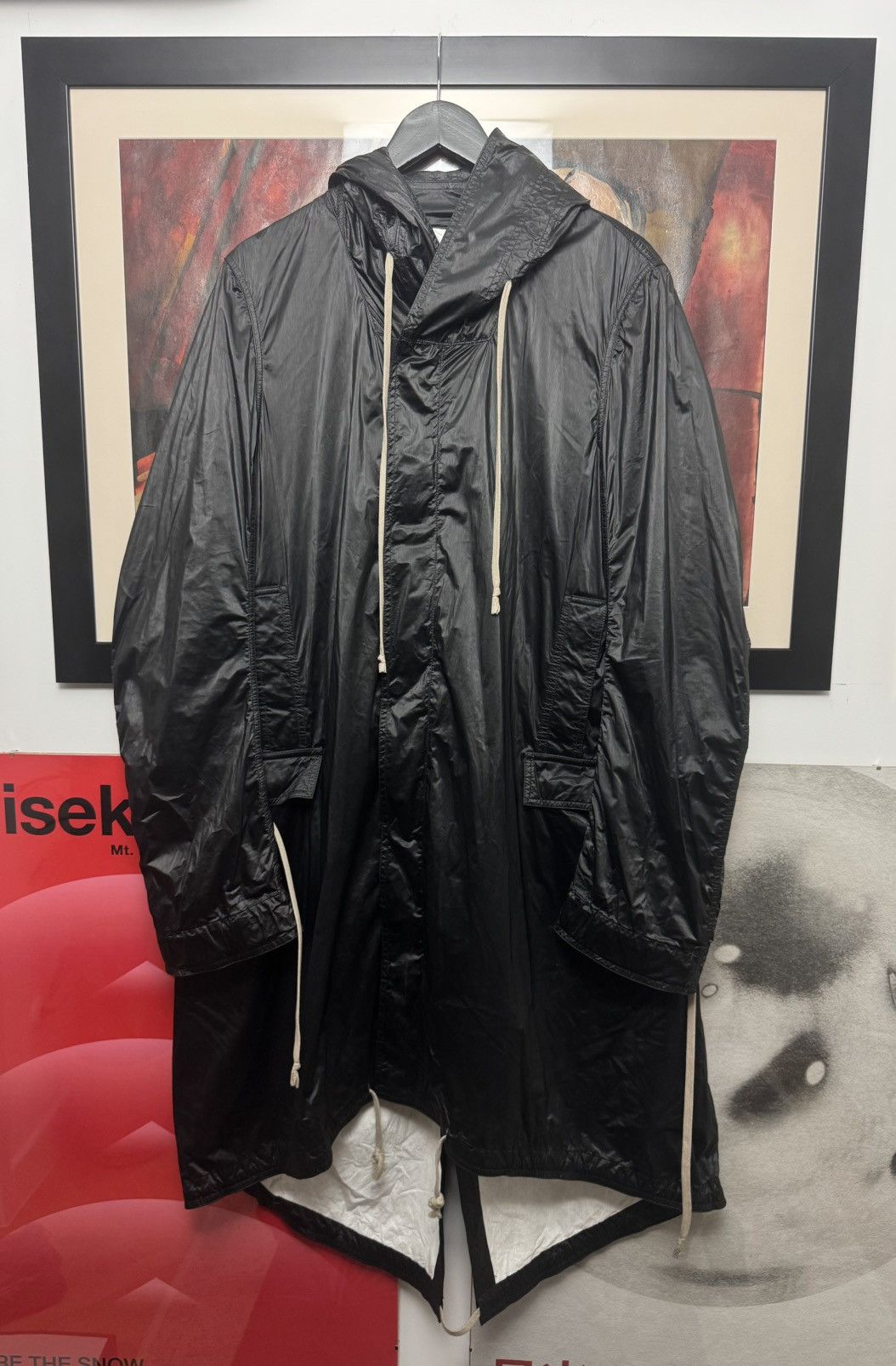 Rick Owens Rick Owens Drkshdw Fishtail Parka Jacket Avant Garde Black Size US L / EU 52-54 / 3 - 1 Thumbnail