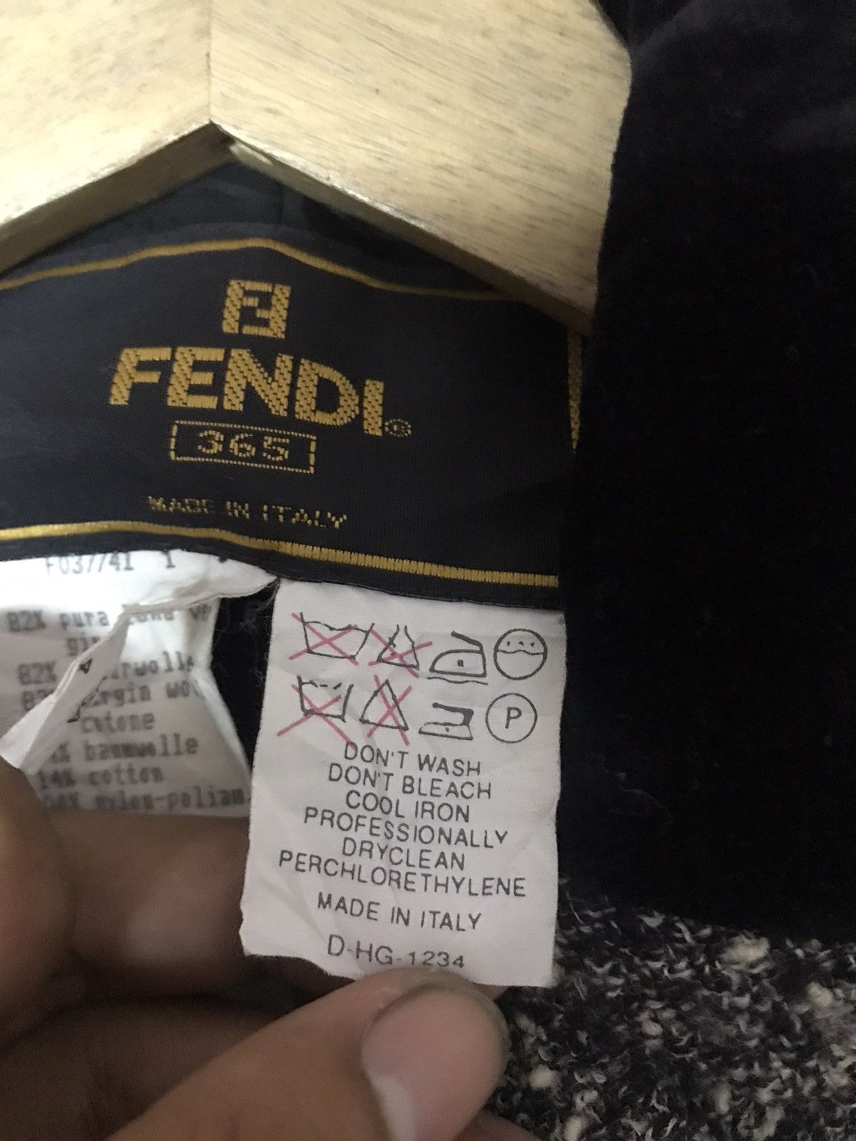 Fendi Authentic Fendi Tweed Size S / US 4 / IT 40 - 10 Thumbnail