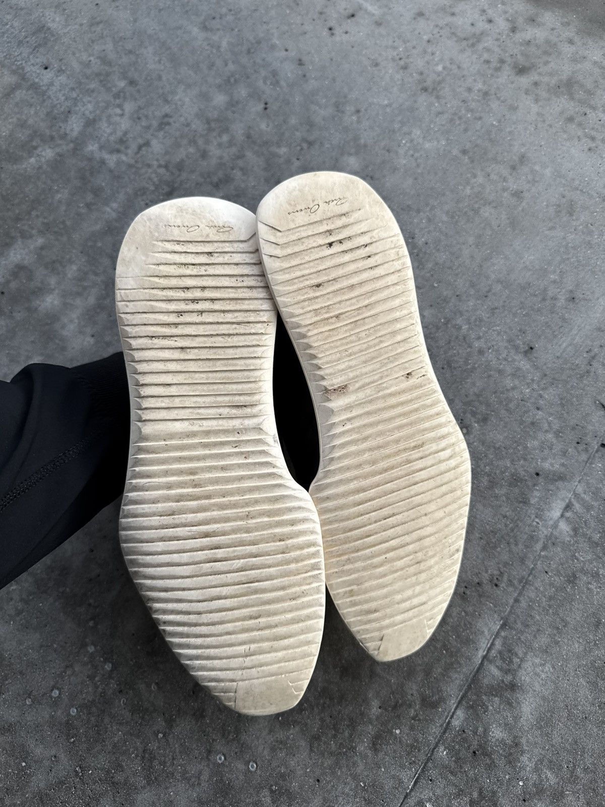 Rick Owens Rick Owens oblique Lace Up Runner sneakers archive designer Size US 9 / EU 42 - 6 Thumbnail