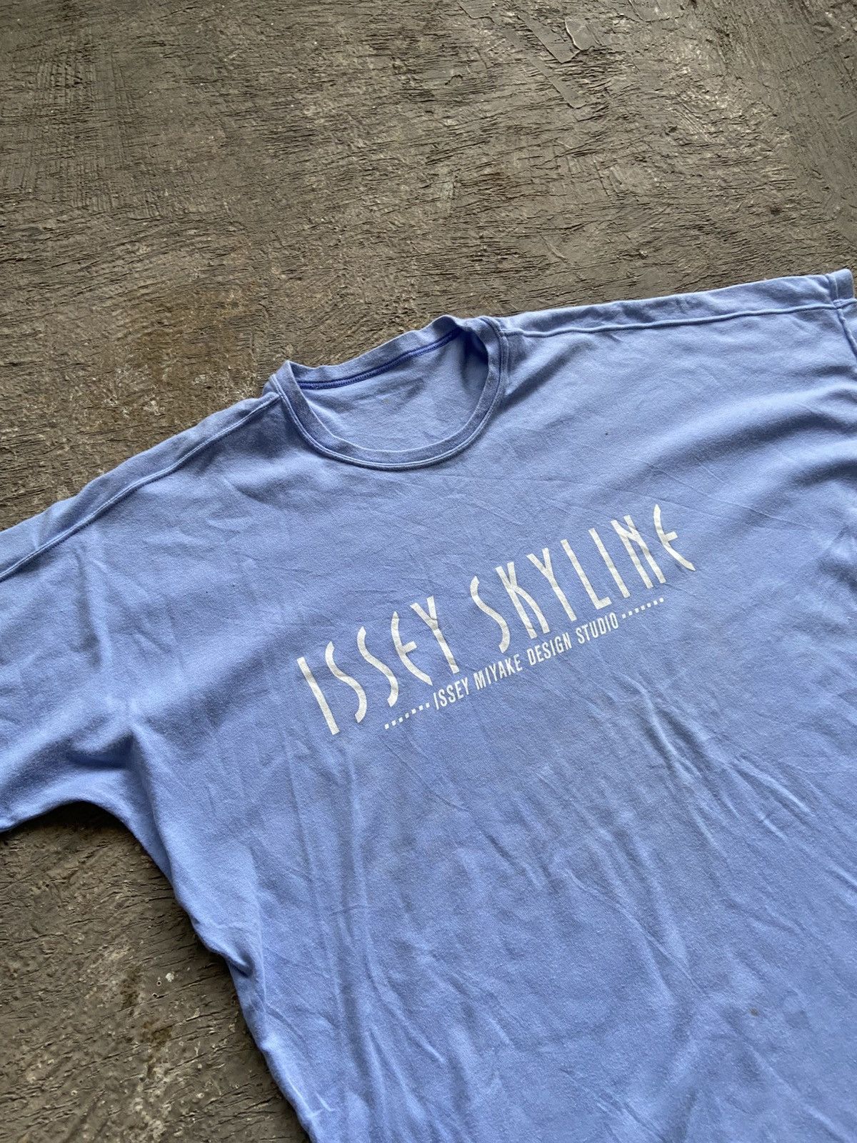 Issey Miyake 1980s Issey Skyline - Armholeseamless Tee Size US M / EU 48-50 / 2 - 2 Thumbnail