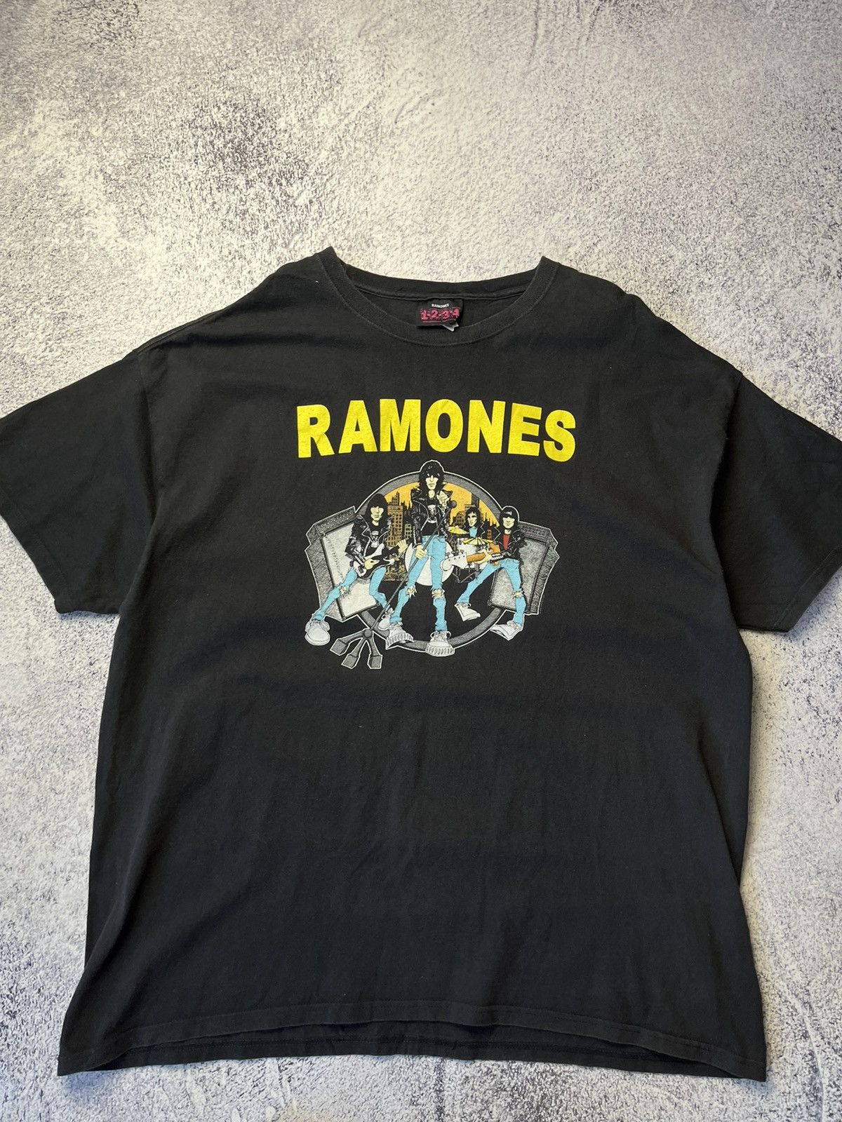 Band Tees 1999 Ramones Road to Ruin Vintage T Shirt Y2K Size US XL / EU 56 / 4 - 5 Thumbnail