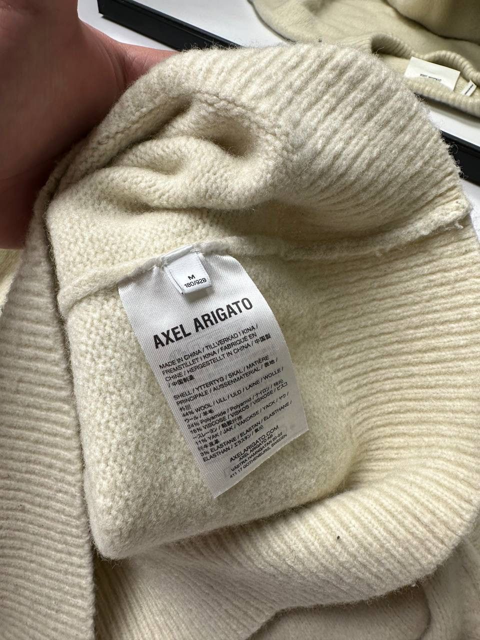 Axel Arigato Axel Arigato Wool Sweater Ami Logo Vibe Size US M / EU 48-50 / 2 - 6 Thumbnail