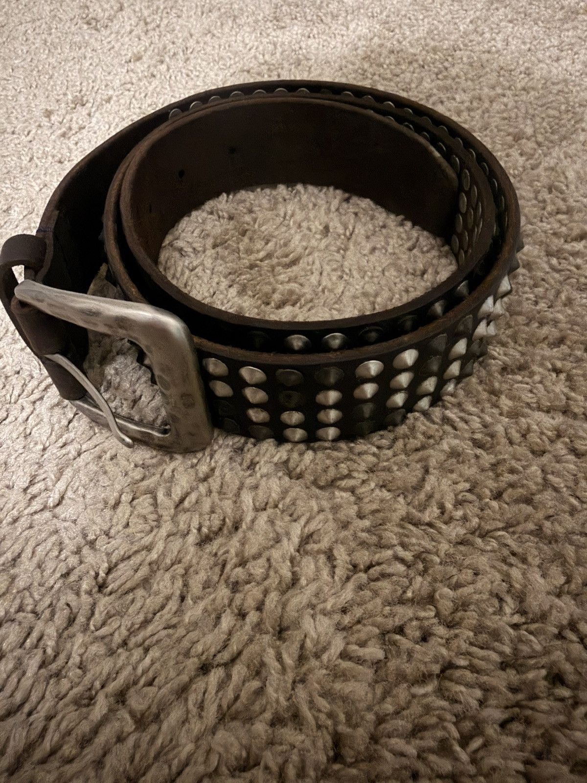 John Varvatos John varvatos studded belt Size 36 - 1 Thumbnail