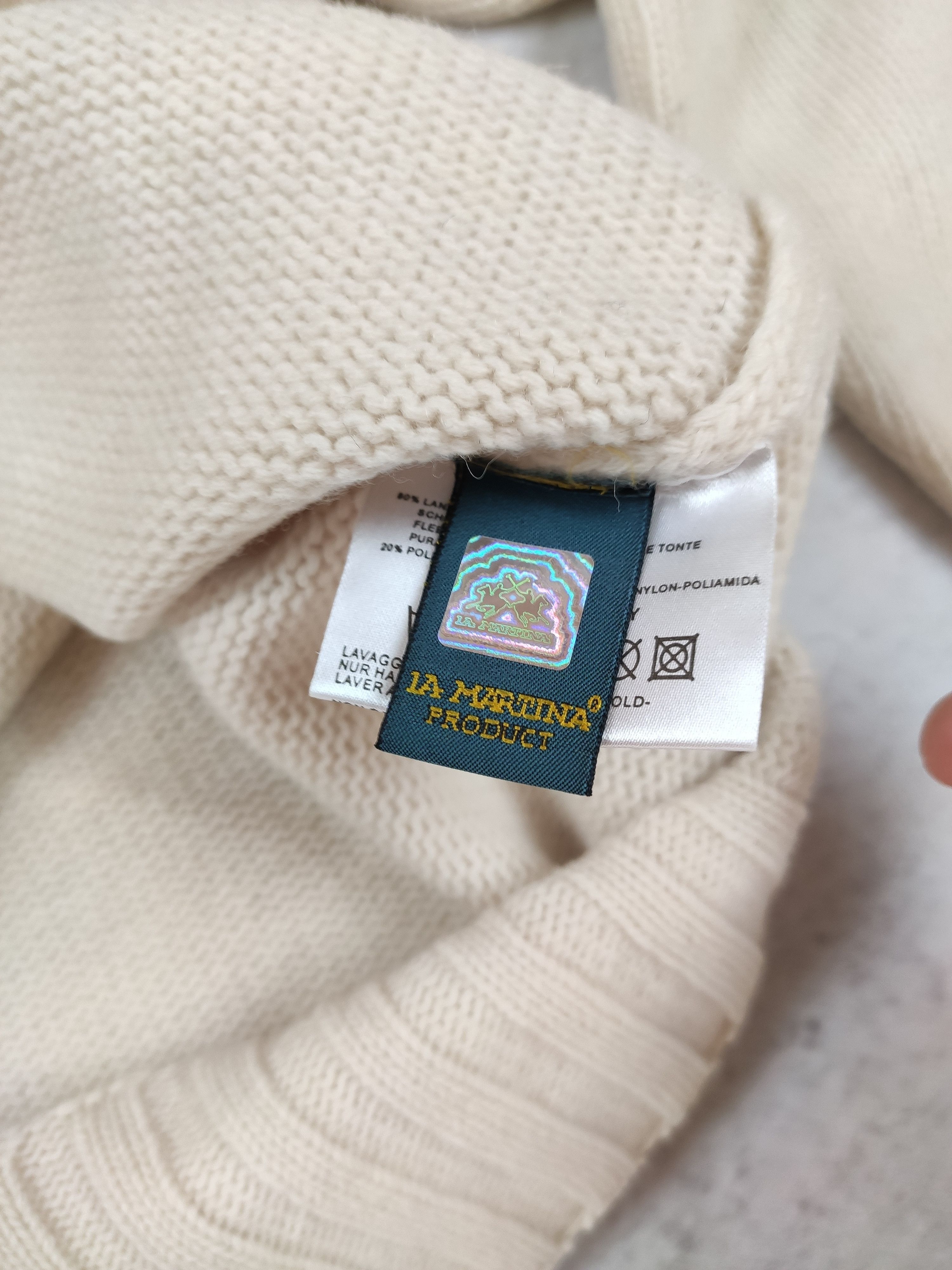 La Martina La Martina Wool sweater halfzip 1/4 jumper Size US XL / EU 56 / 4 - 8 Thumbnail