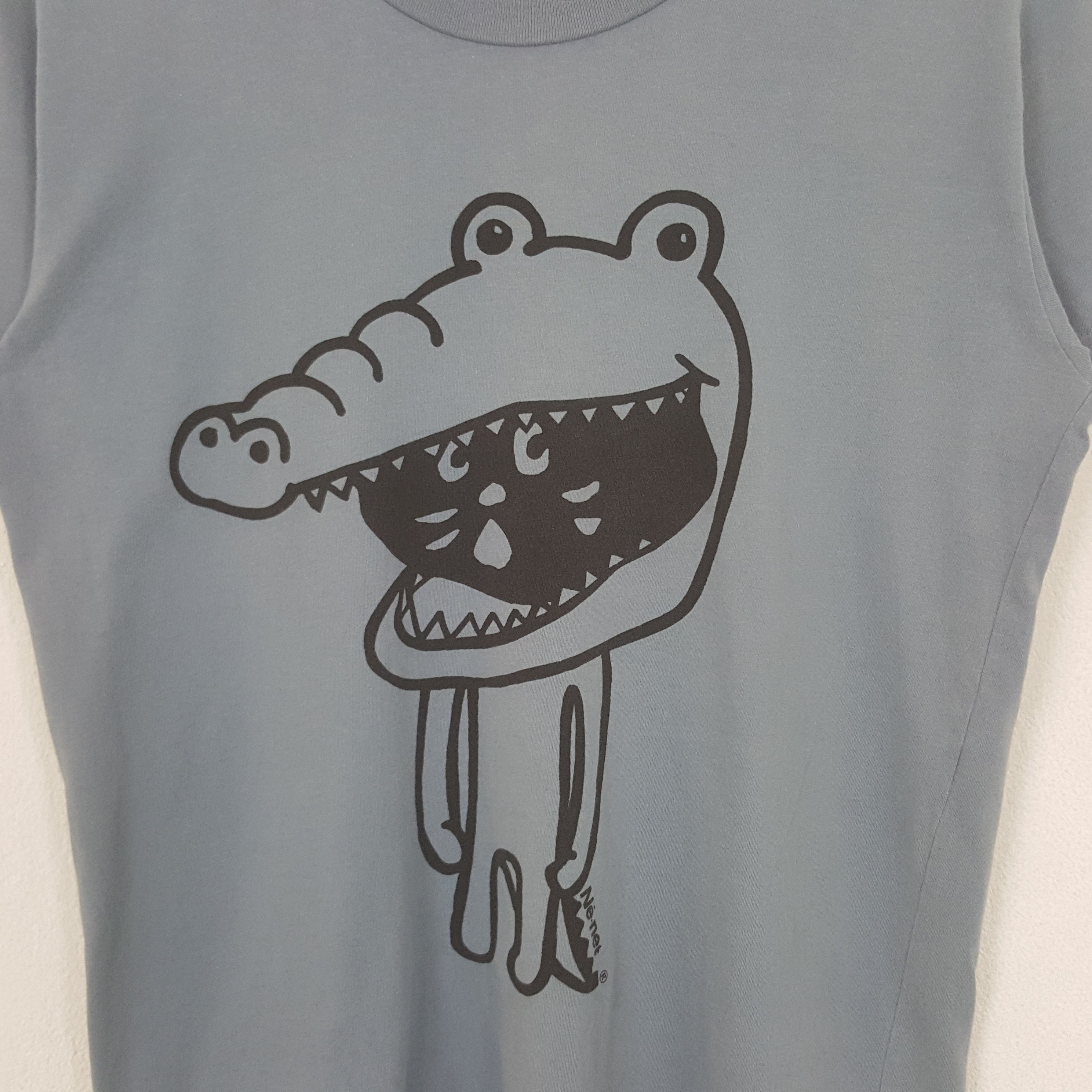 Ne-Net Vintage Ne-Net by Issey Miyake Designer Tshirt C301N23 Size US M / EU 48-50 / 2 - 2 Thumbnail