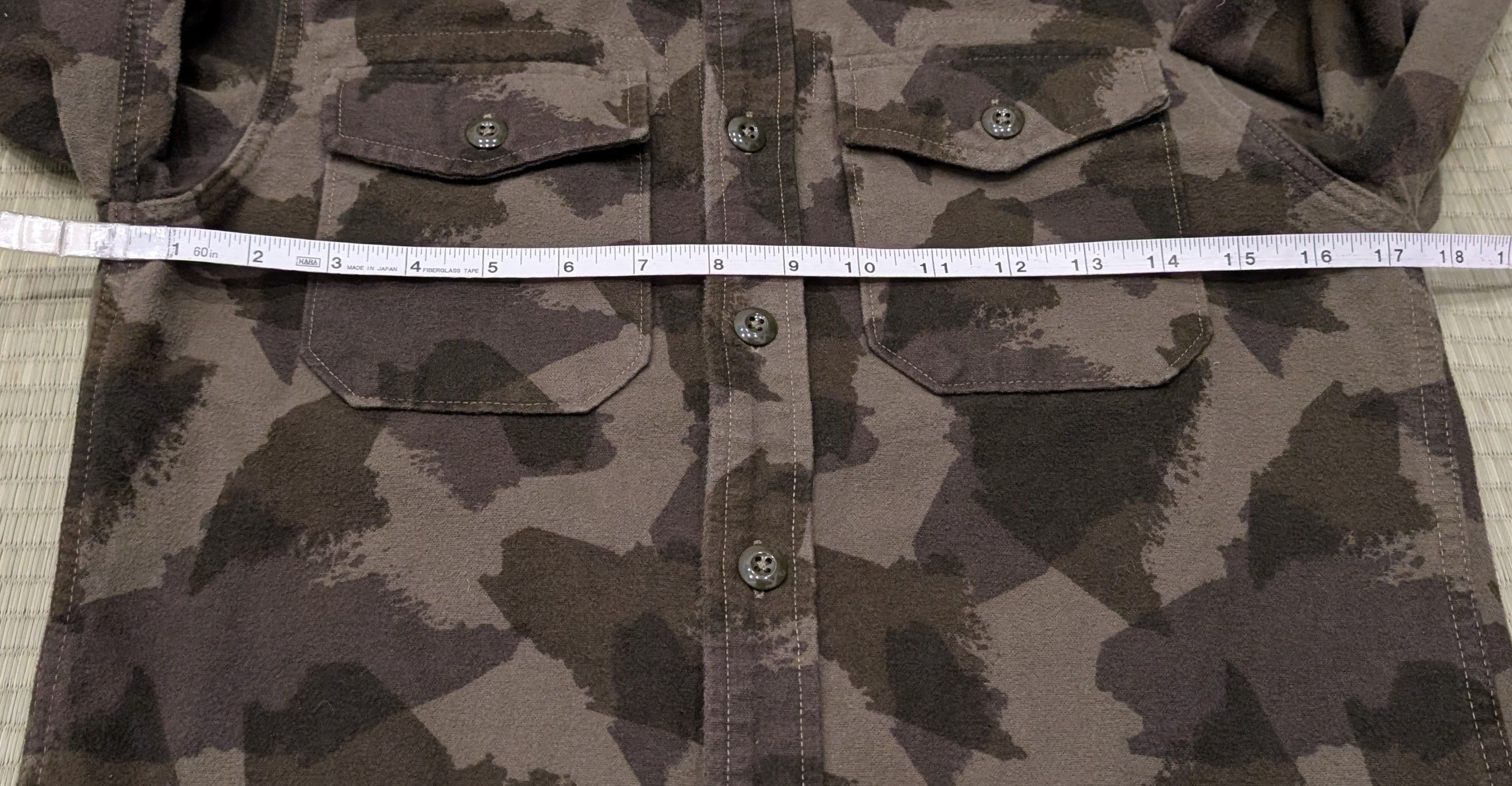 L.L. Bean × Todd Snyder RARE L.L. Bean x Todd Snyder Duck Camo Cotton Flannel Shirt Size US XS / EU 42 / 0 - 6 Thumbnail