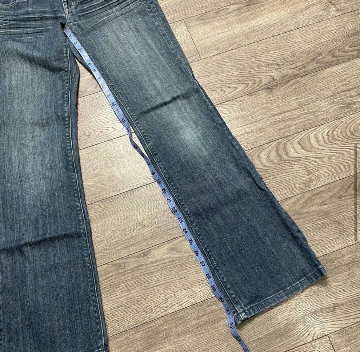 Vintage Y2K boot cut low rise jeans Size 26" / US 2 / IT 38 - 7 Thumbnail