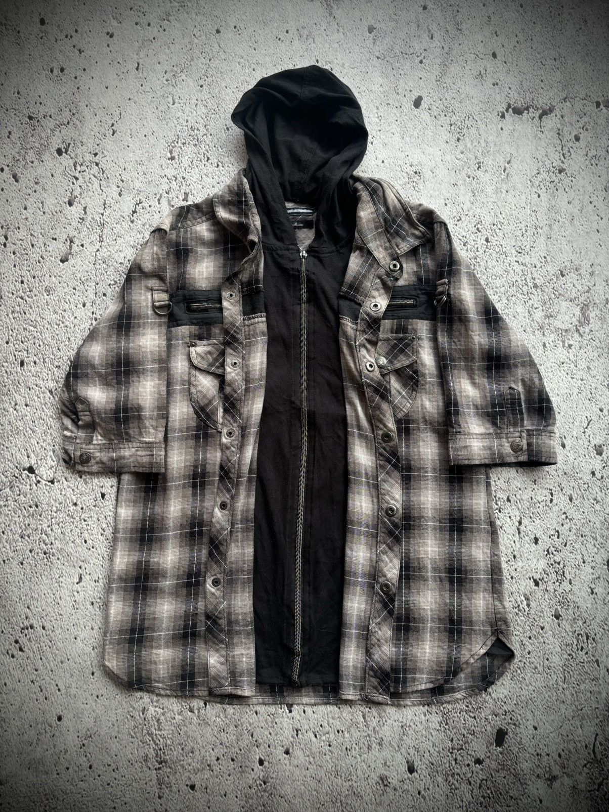 Y2k Double layar 31040= ifsix punk style Shirt