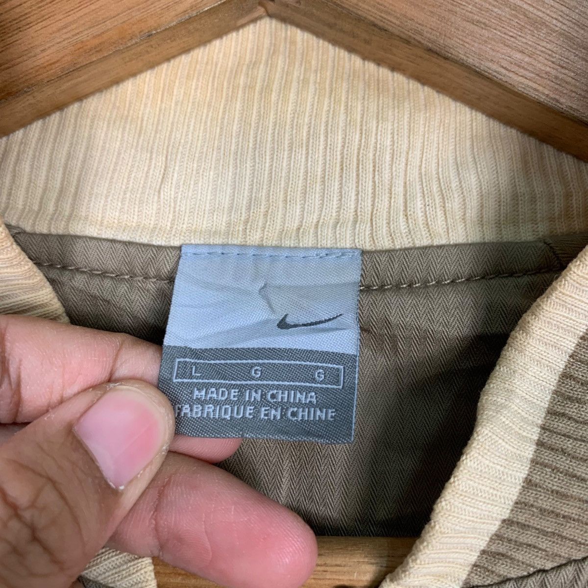 Nike NIKE Embroidery Small Logo Youth Bomber Jacket #0266-C12 Size US L / EU 52-54 / 3 - 18 Thumbnail