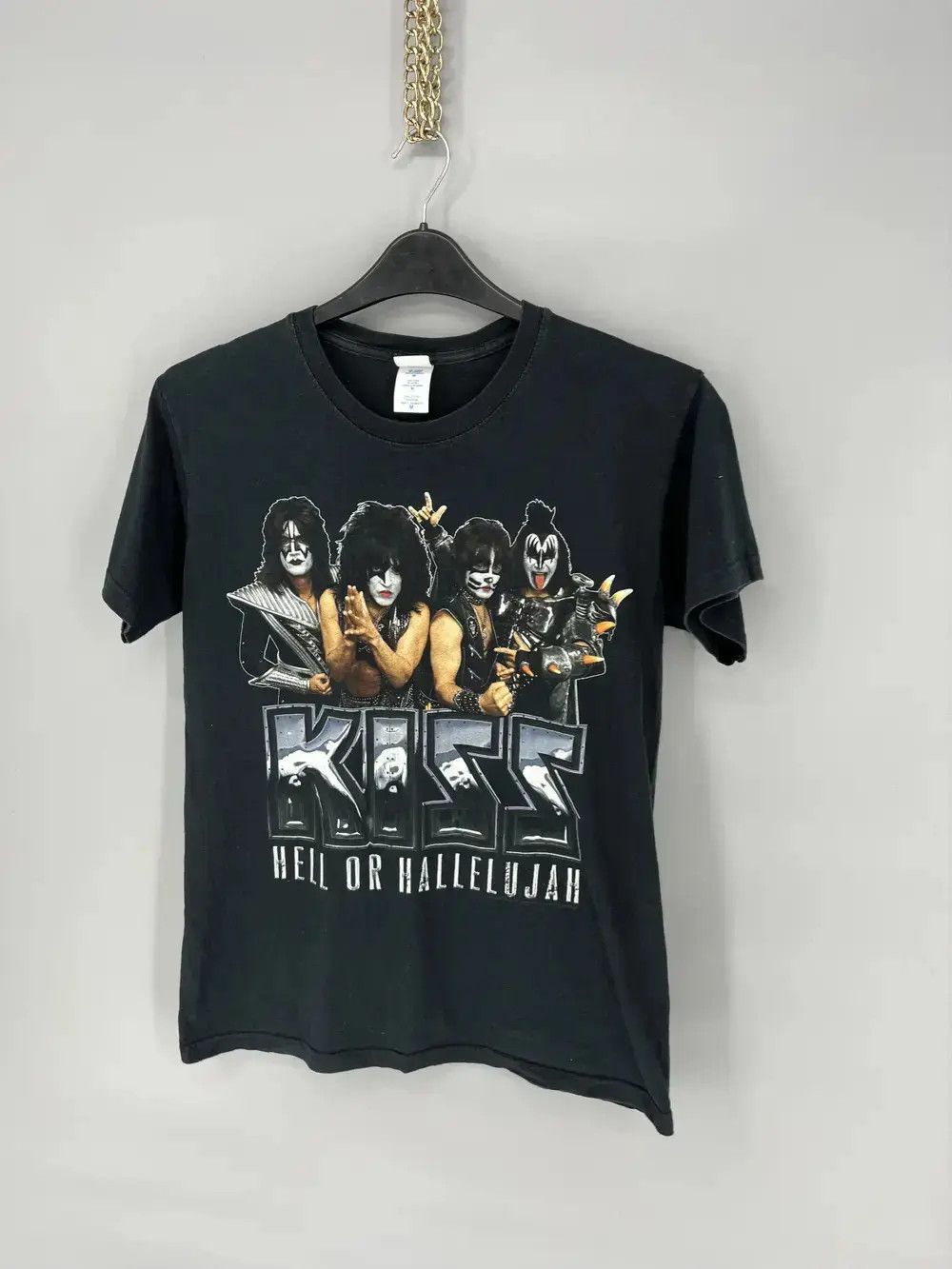 Band Tees Vintage Y2K Kiss Skulls Dead Face Band Rock Streetwear Size US M / EU 48-50 / 2 - 3 Thumbnail