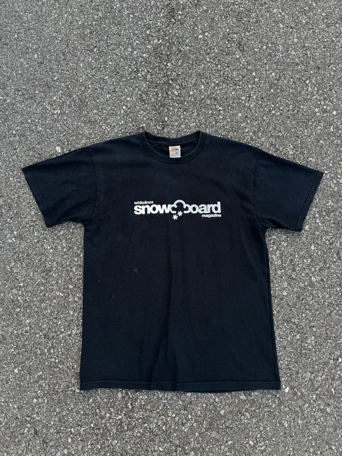 Band Tees × Japanese Brand Snowboard Magazine boxy tees logo vintage 00s rap skate Size US L / EU 52-54 / 3 - 1 Thumbnail