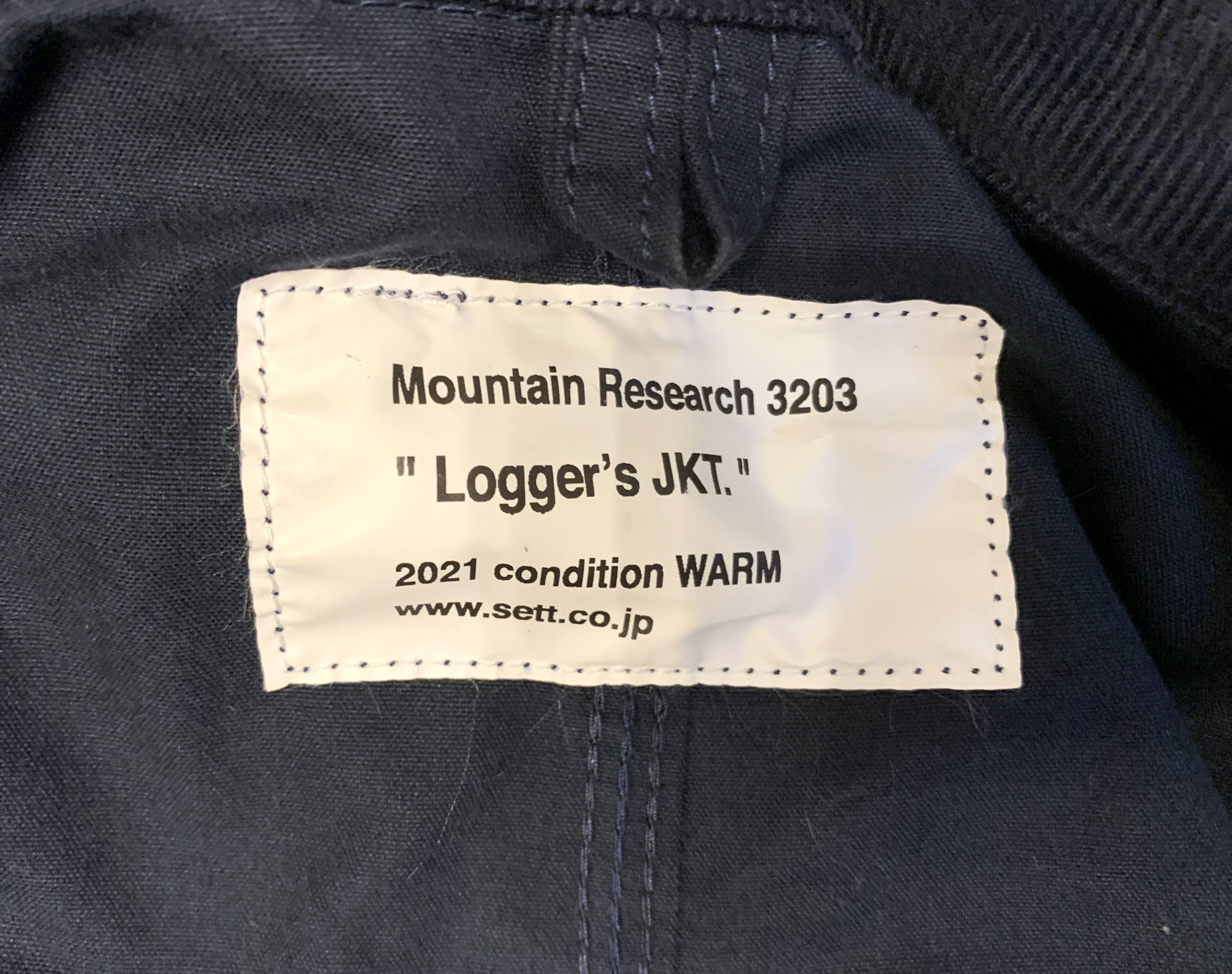 Mountain Research 2021ss Logger Jacket, size M (fits M/L)