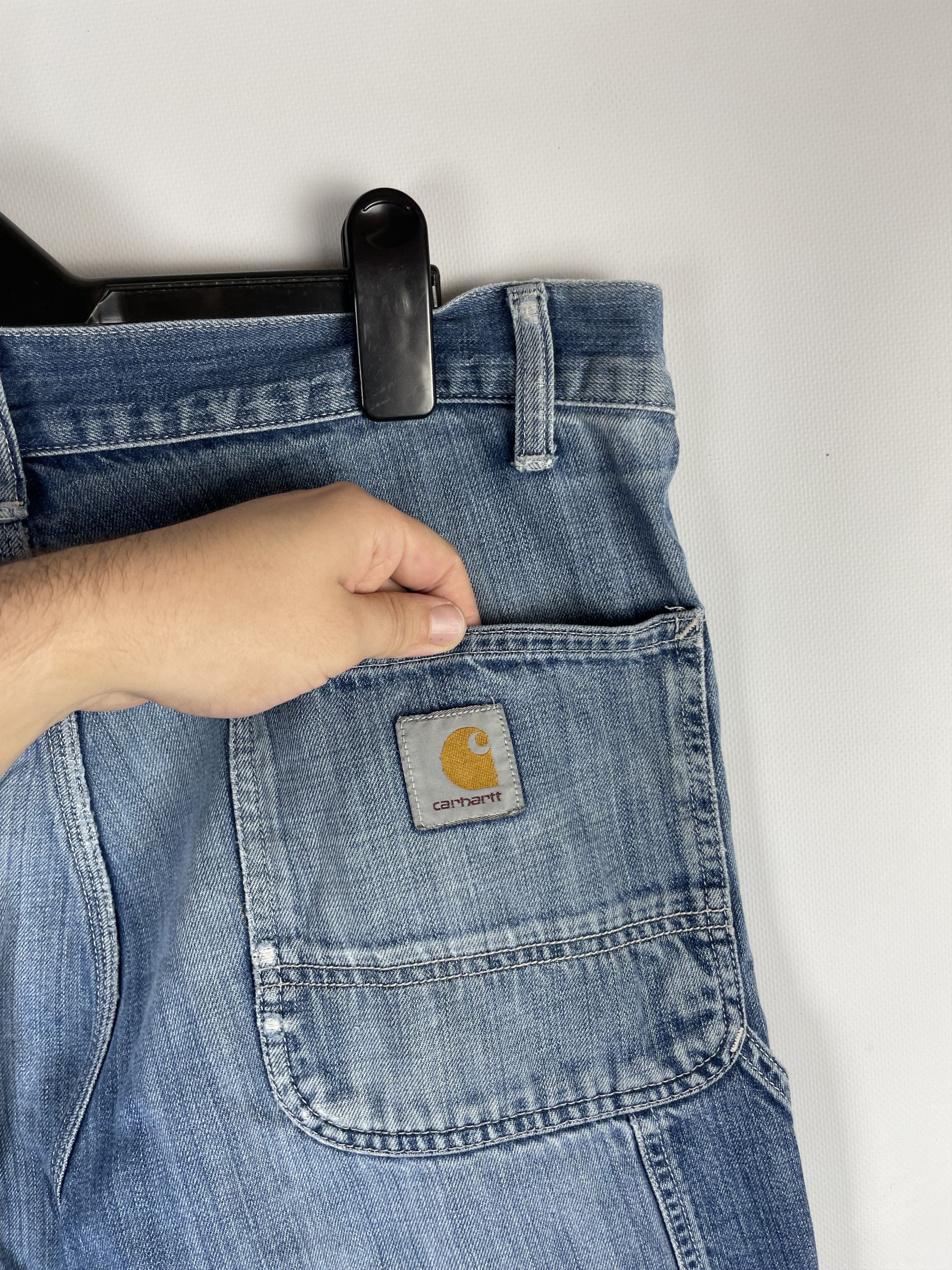 Carhartt Vintage Carhartt Double Knee Denim Pants Size US 34 / EU 50 - 4 Thumbnail