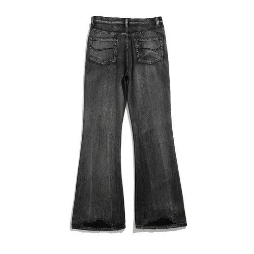 Black Washed Damage Baggy jeans y2k 90’s retro style