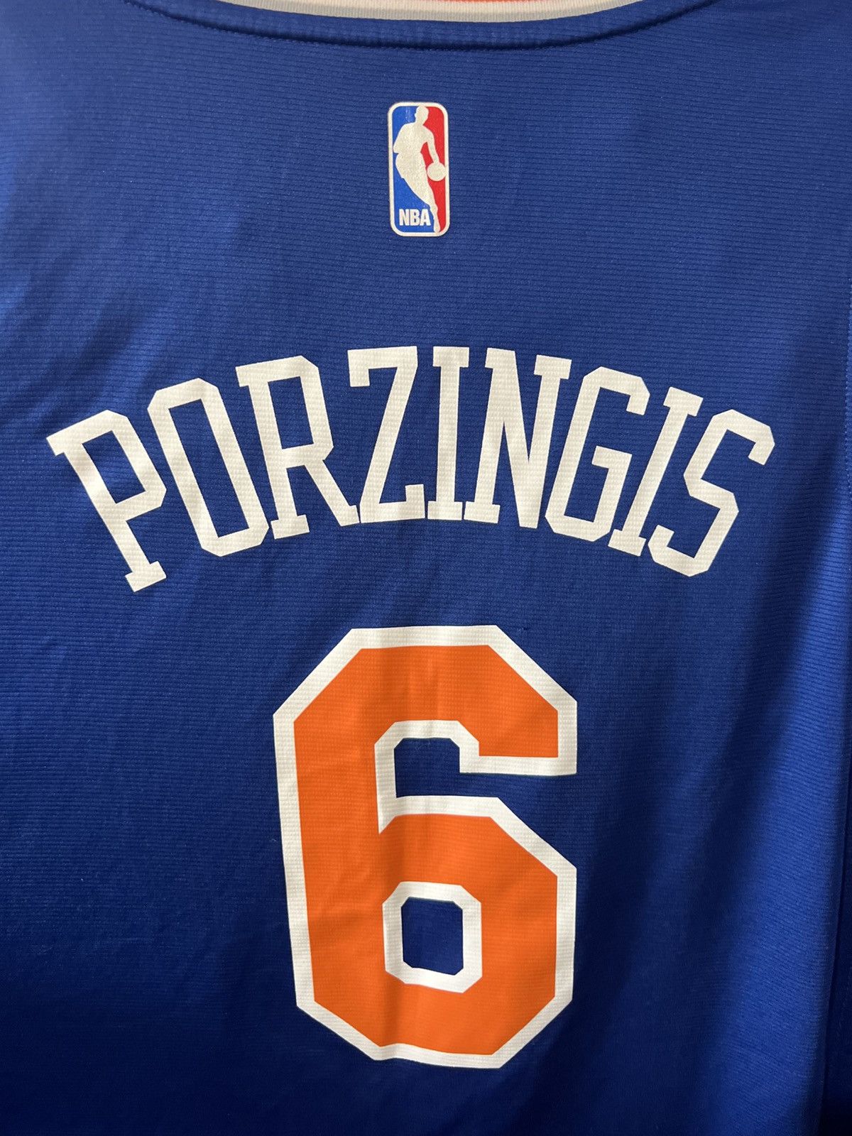 NBA PLAYER ISSUE FANATICS NEW YORK KNICKS #6 PORZINGIS 2017 NBA Size US M / EU 48-50 / 2 - 9 Thumbnail