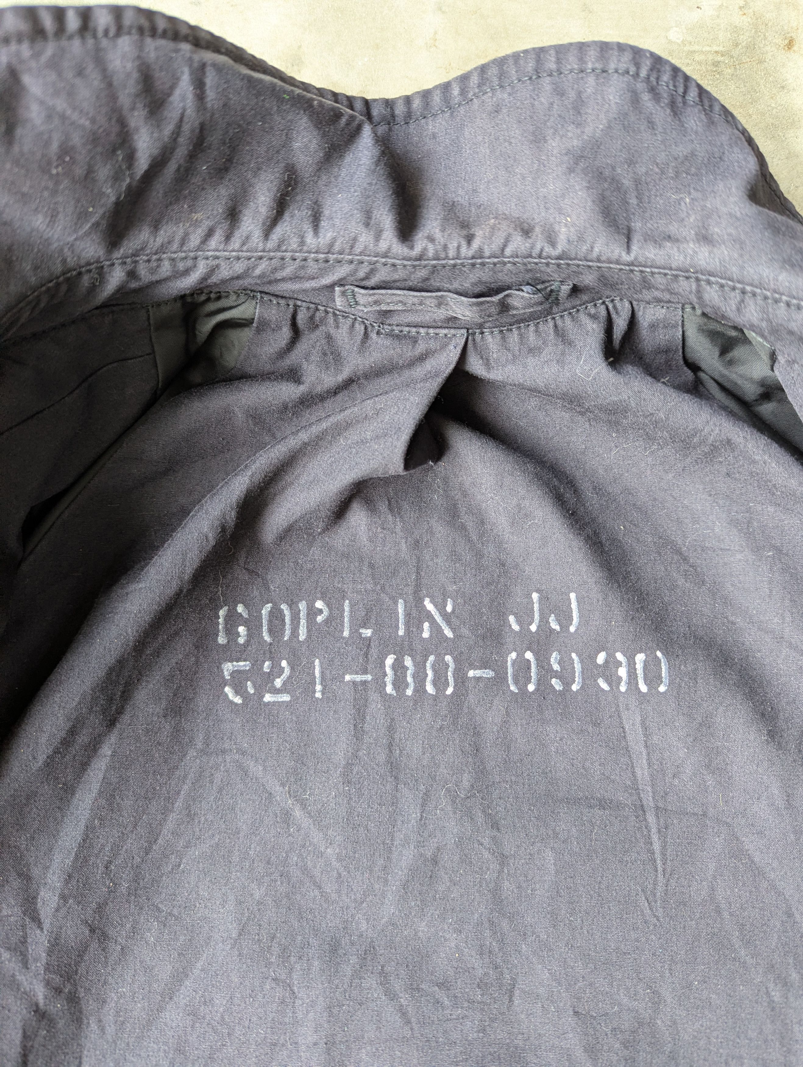 Vintage 🔥FREE SHIPPING🔥Vintage 1973 US NAVY Raincoat DSA100-73 Size US S / EU 44-46 / 1 - 5 Thumbnail