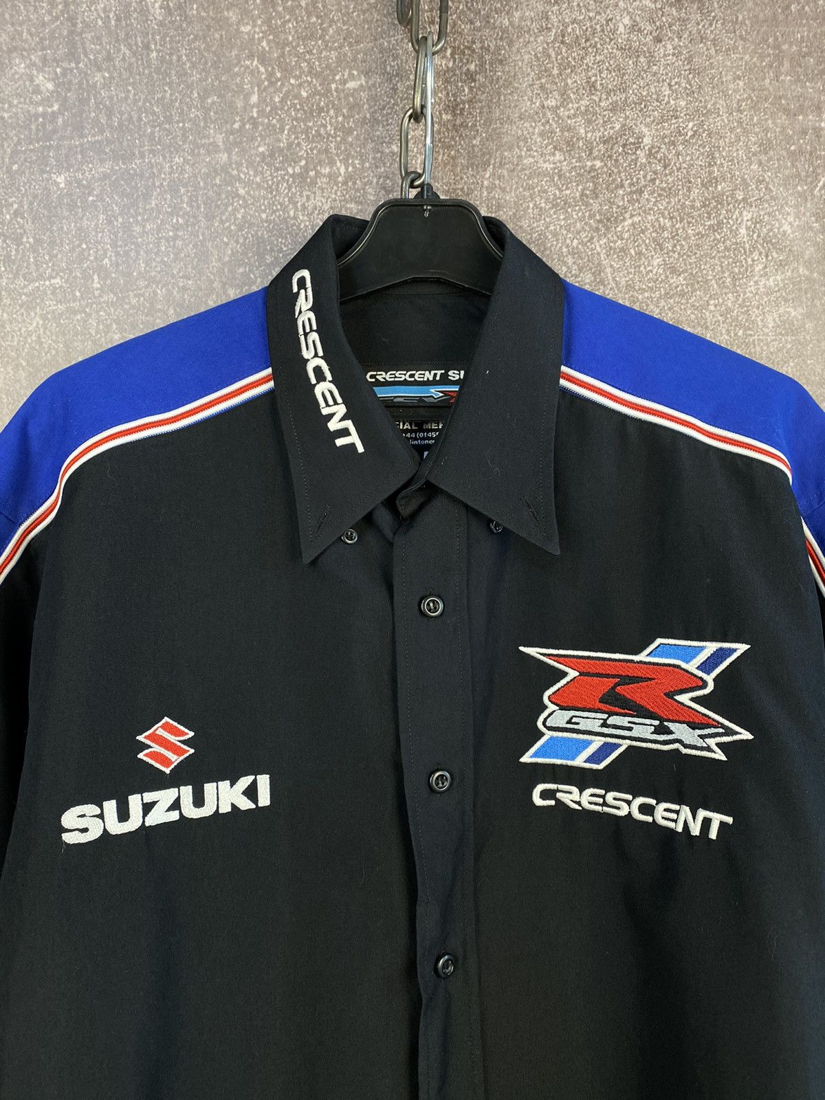Other Rare! 2000’s Vintage Suzuki Racing Shirt T Honda Yamaha BMW Size US M / EU 48-50 / 2 - 5 Thumbnail