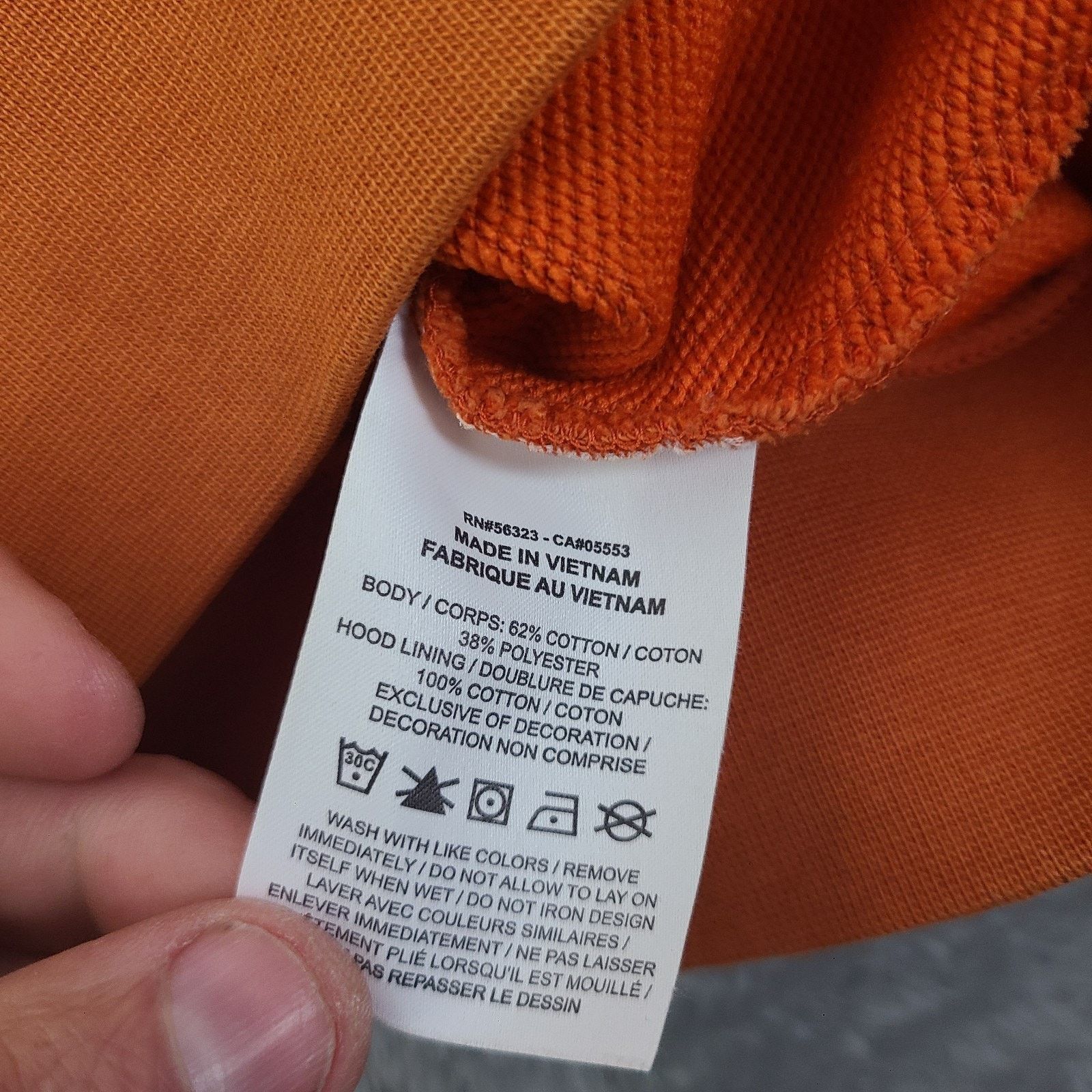 Jordan Brand Nike Air Jordan Zion Williamson Hoodie Men Size Large Orange Size US L / EU 52-54 / 3 - 7 Thumbnail
