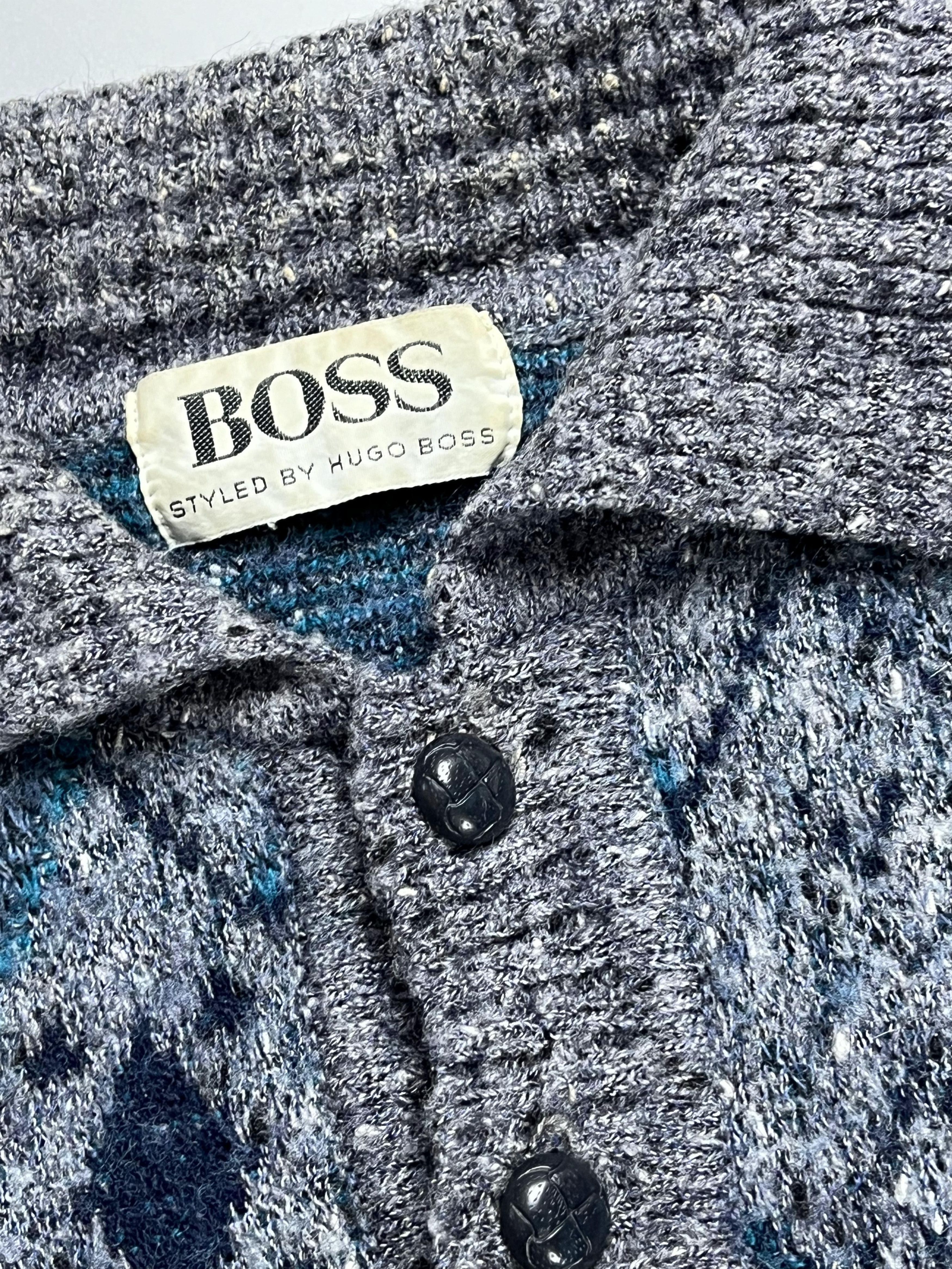 Hugo Boss × Vintage Rare Hugo Boss 90s Knited Sweater Size US L / EU 52-54 / 3 - 5 Thumbnail