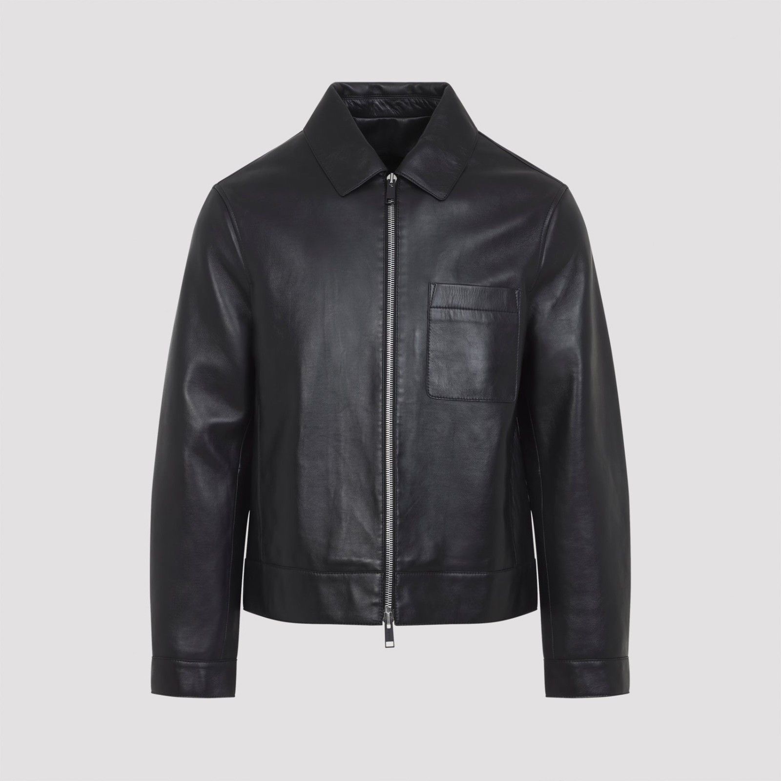 Canali YVES SALOMEN Black Jacket New & Authentic (Men's size:L;) Size US L / EU 52-54 / 3 - 1 Thumbnail