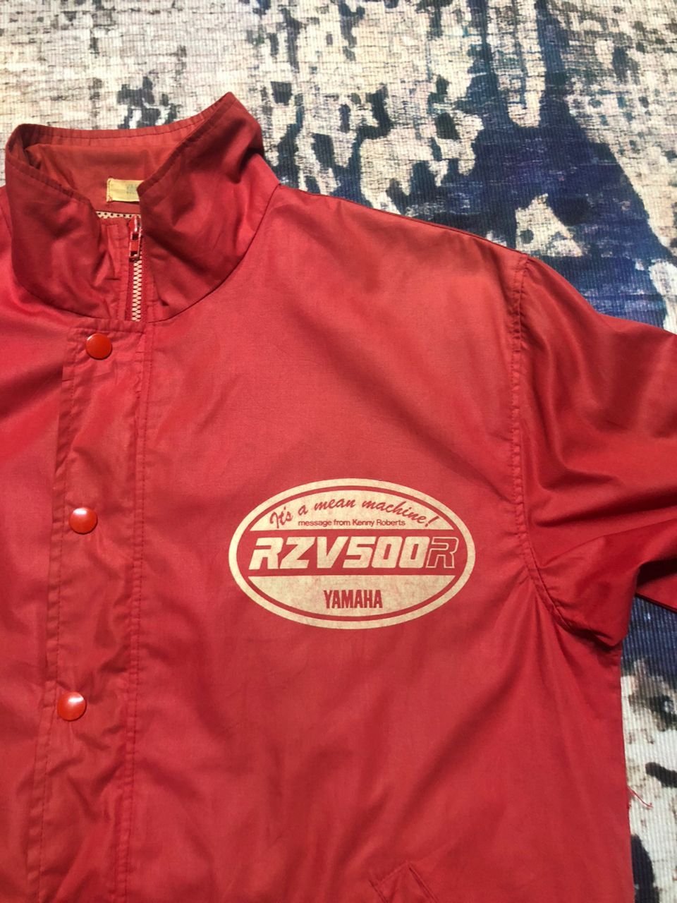 Yamaha Vintage 90s Yamaha RZV500R Kenny Robert Light Jacket Dirty Size US M / EU 48-50 / 2 - 8 Thumbnail