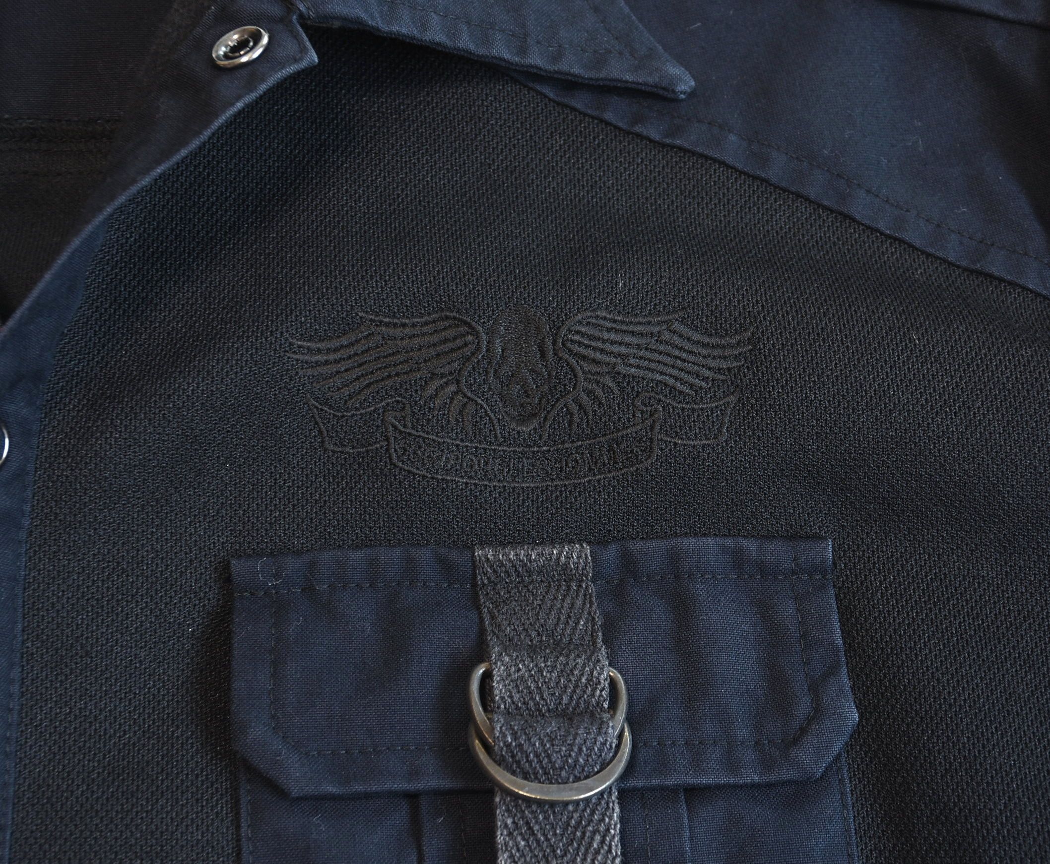 5351 POUR LES HOMMES 5351 Pour Les Hommes Jersey Panel Gimmick Shirt - Japan Made Size US S / EU 44-46 / 1 - 5 Thumbnail