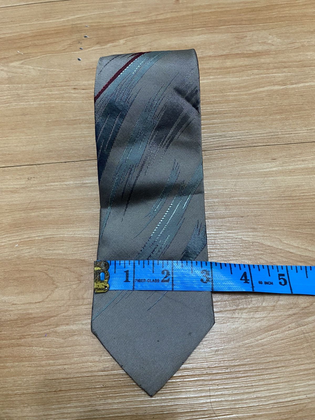 Balenciaga Vintage 90s Balenciaga tie nice design Size ONE SIZE - 3 Thumbnail
