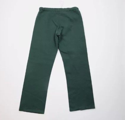Vintage Vintage 90s Spell Out Rams Wide Leg Sweatpants Green USA Size 28" / US 6 / IT 42 - 8 Thumbnail