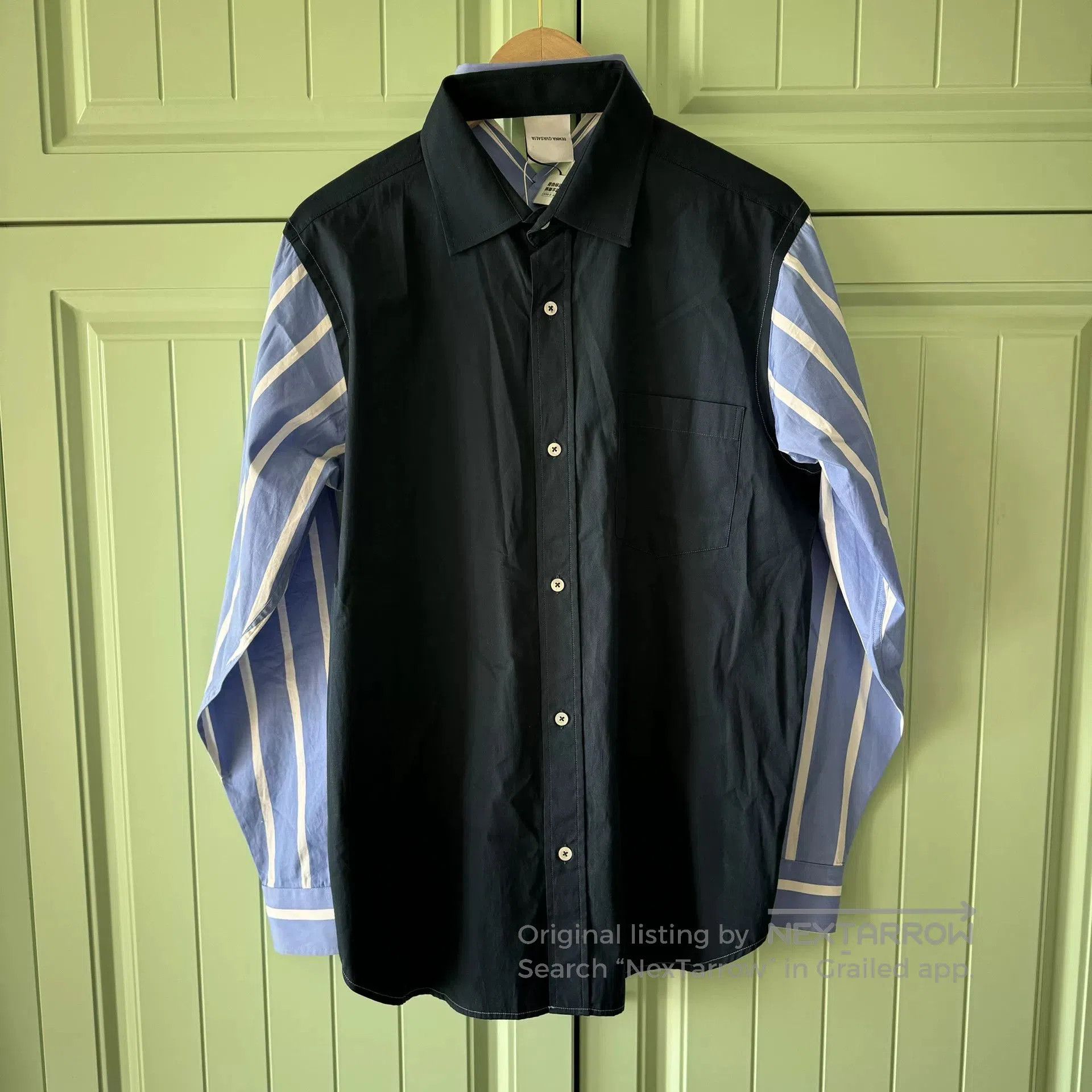 Vetements VETEMENTS 2018 Blue Stripe Shirt XS. Size US XS / EU 42 / 0 - 2 Thumbnail