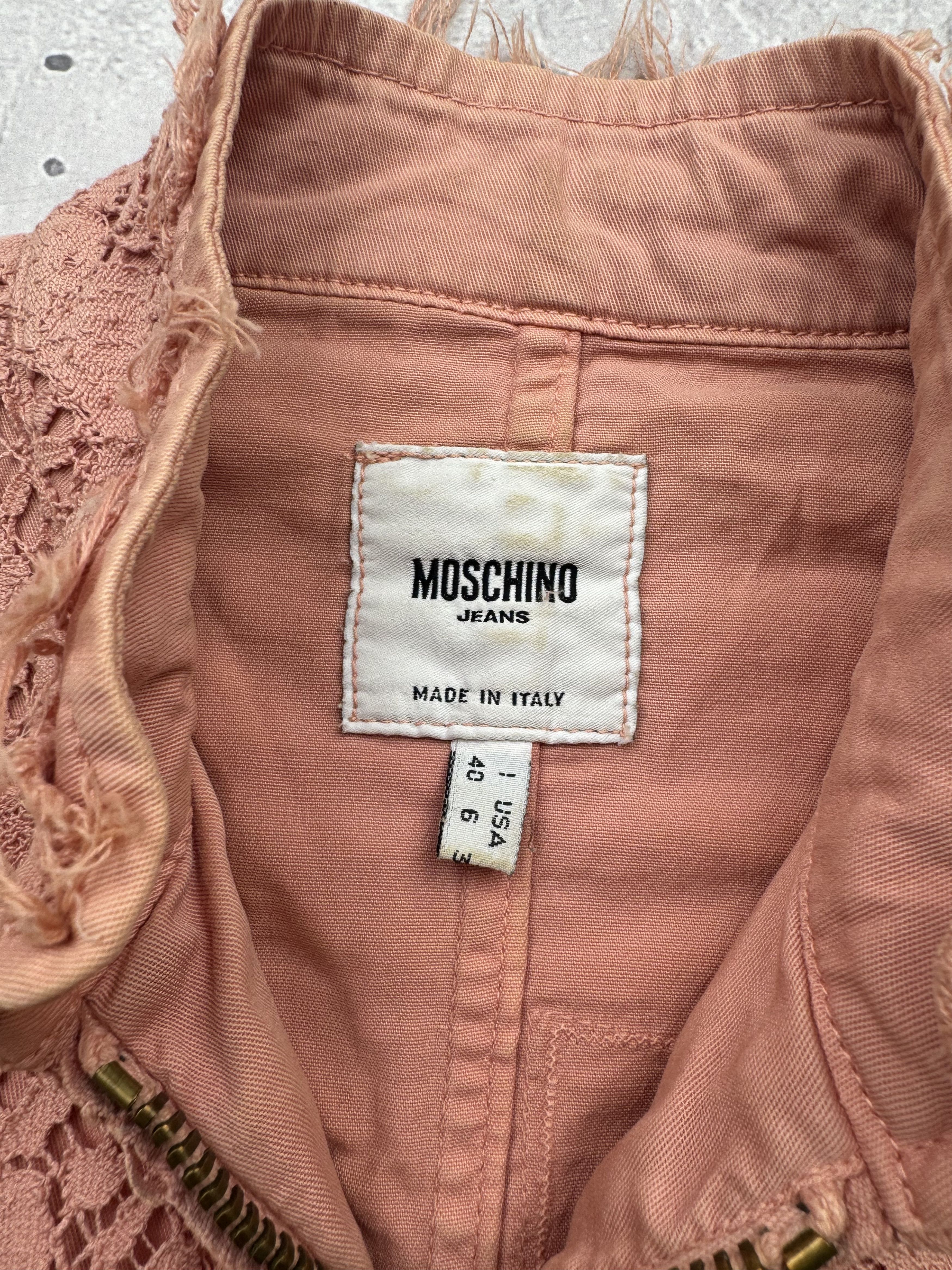 Boutique Moschino Moschino Vintage Very Rare Amazing Jacket Size S / US 4 / IT 40 - 4 Thumbnail