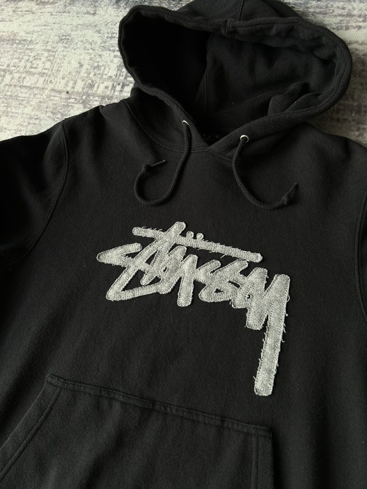 Stussy Stussy Black Embroidered Hoodie Size US S / EU 44-46 / 1 - 3 Thumbnail