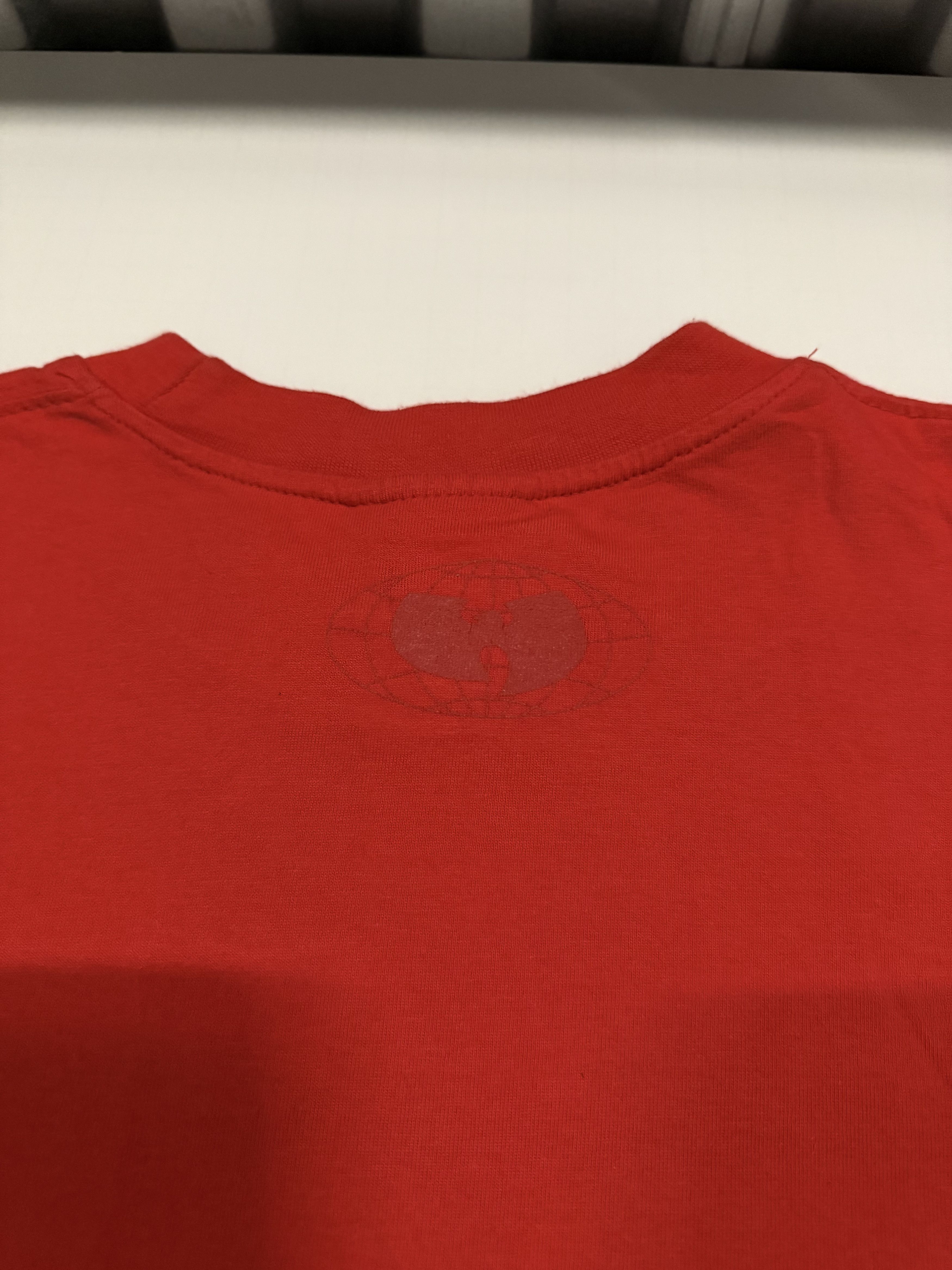 Other Vintage Wu Wear Globe Logo Tee — Red Made in Korea (1990s) Size US XL / EU 56 / 4 - 4 Thumbnail