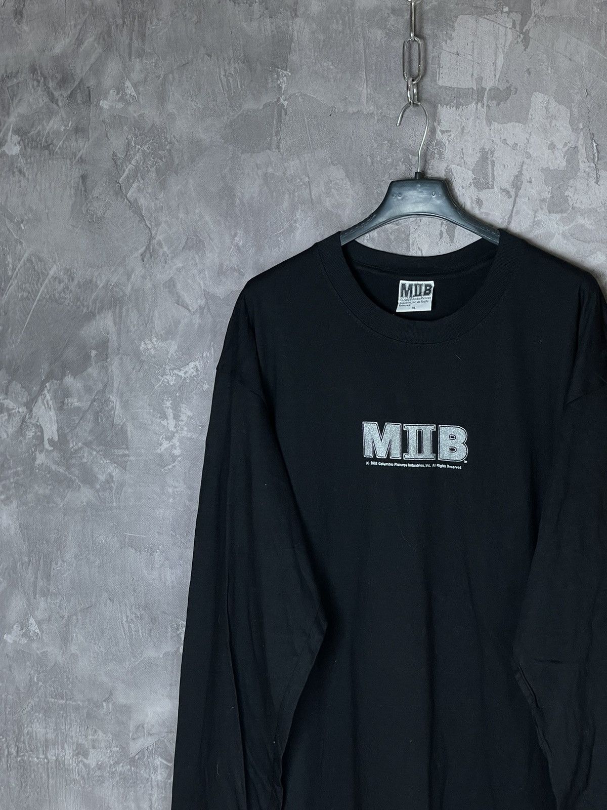 Band Tees × Vintage Vintage Men In Black MIB 2002s Very Rare Long Sleeve Tee Size US XL / EU 56 / 4 - 3 Thumbnail