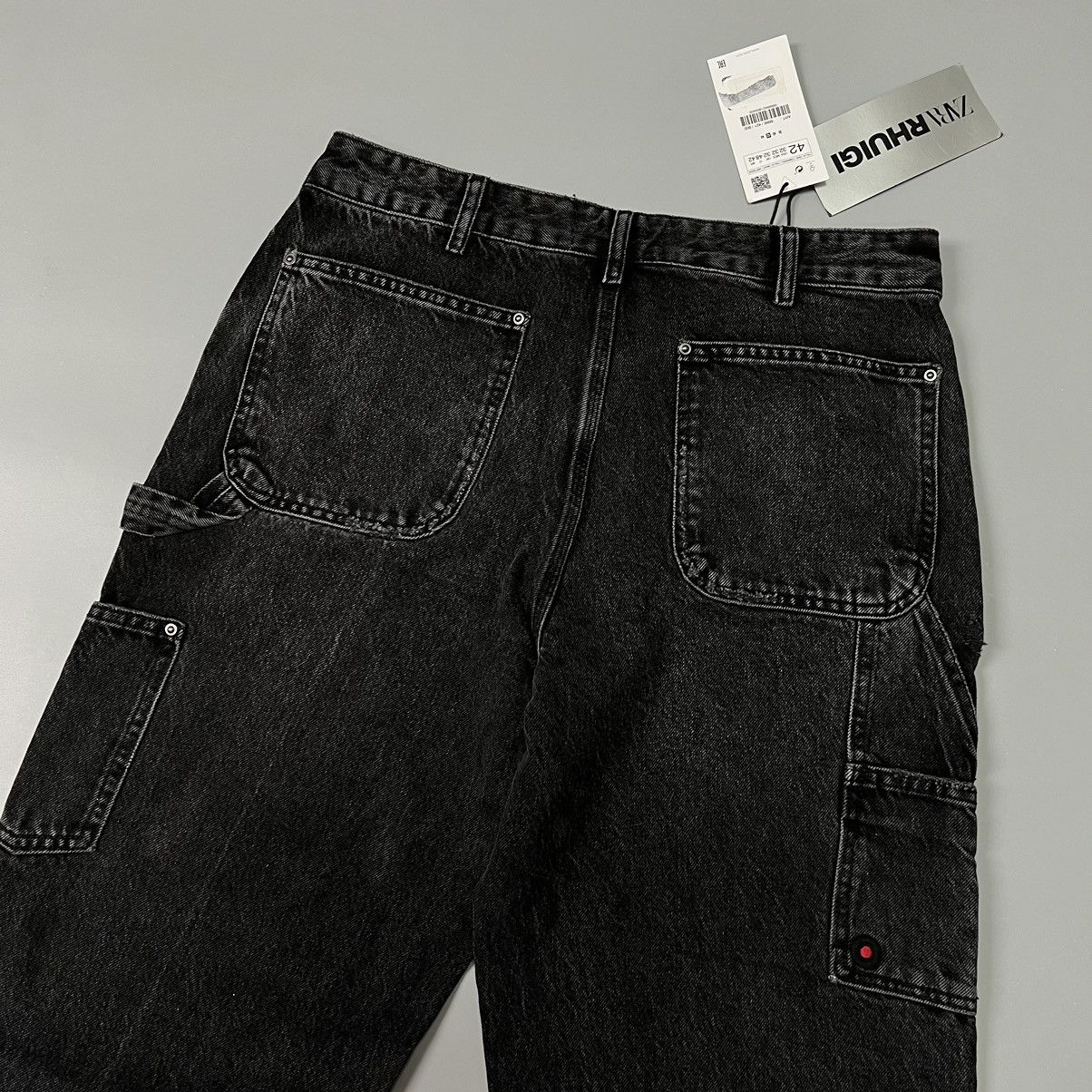 Rhude × Zara RHUDE x Zara CARPENTER POCKET PANTS LIMITED EDITION jeans Size US 32 / EU 48 - 17 Thumbnail