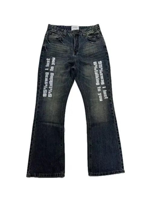 Vintage VIBE hiphop pattern flarrd y2k jeans Size US 32 / EU 48 - 7 Thumbnail