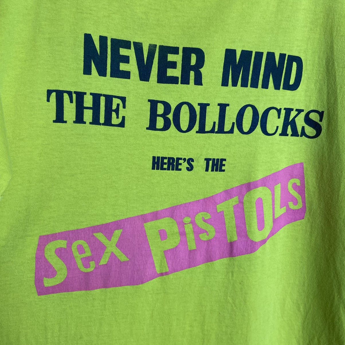 Band Tees Vintage 90s Sex Pistols Never Mind Punk Band Tee Size US L / EU 52-54 / 3 - 2 Thumbnail