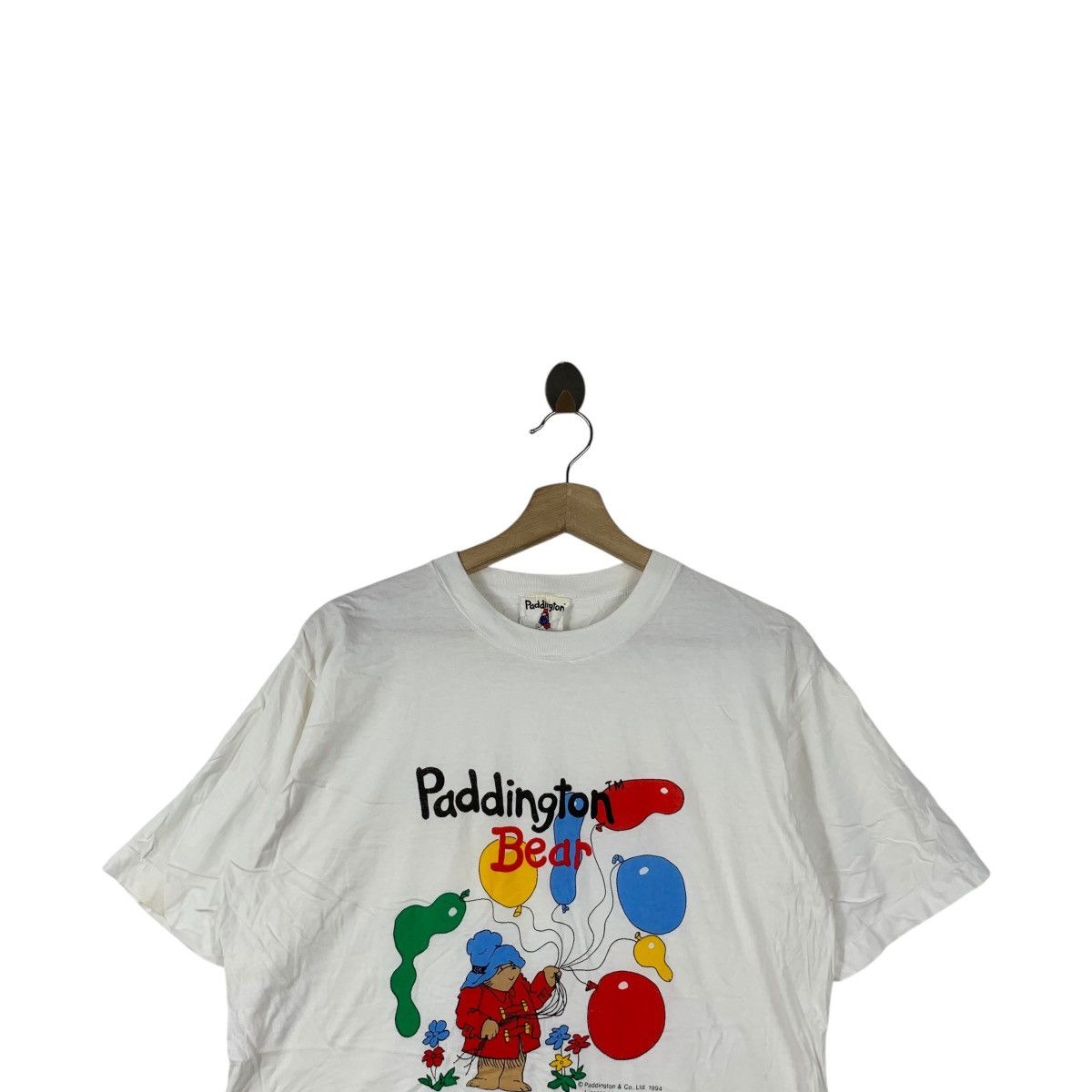 Vintage Vintage 1994 PADDINGTON BEAR LONDON Sony Tee Shirt Top Size M / US 6-8 / IT 42-44 - 2 Thumbnail