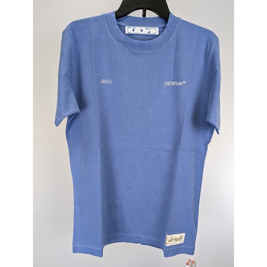 Off-White o1rshd1 SMR-Ibiza T-Shirt in Blue White Size US S / EU 44-46 / 1 - 4 Thumbnail