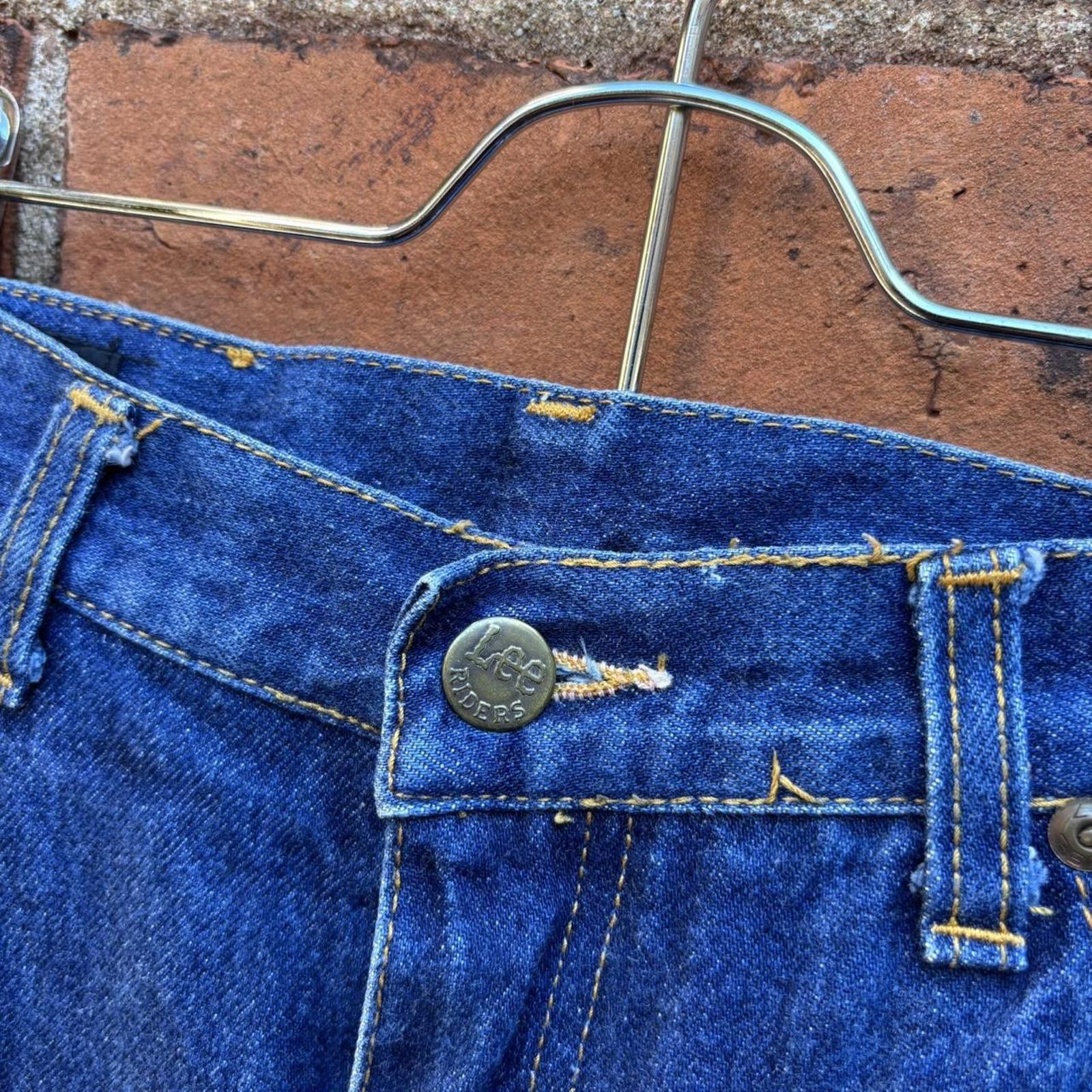 Lee vintage Lee riders jeans 70s/80s 28x28 Size US 28 / EU 44 - 4 Thumbnail