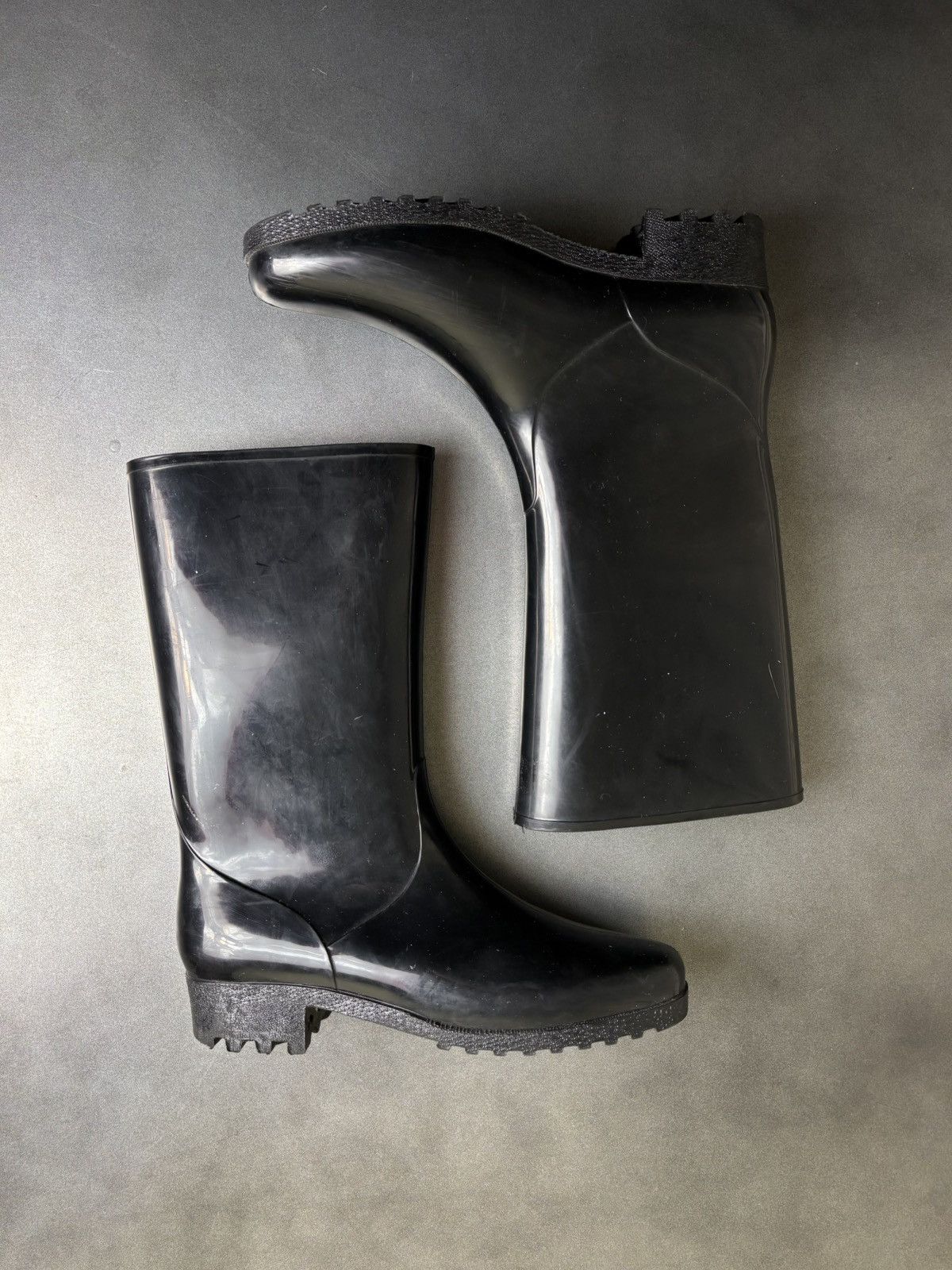 Designer × Hunter × Vintage Vintage Jelly Boots Made in France Clear Rain Boots Garden 8 Size US 8 / IT 38 - 7 Thumbnail