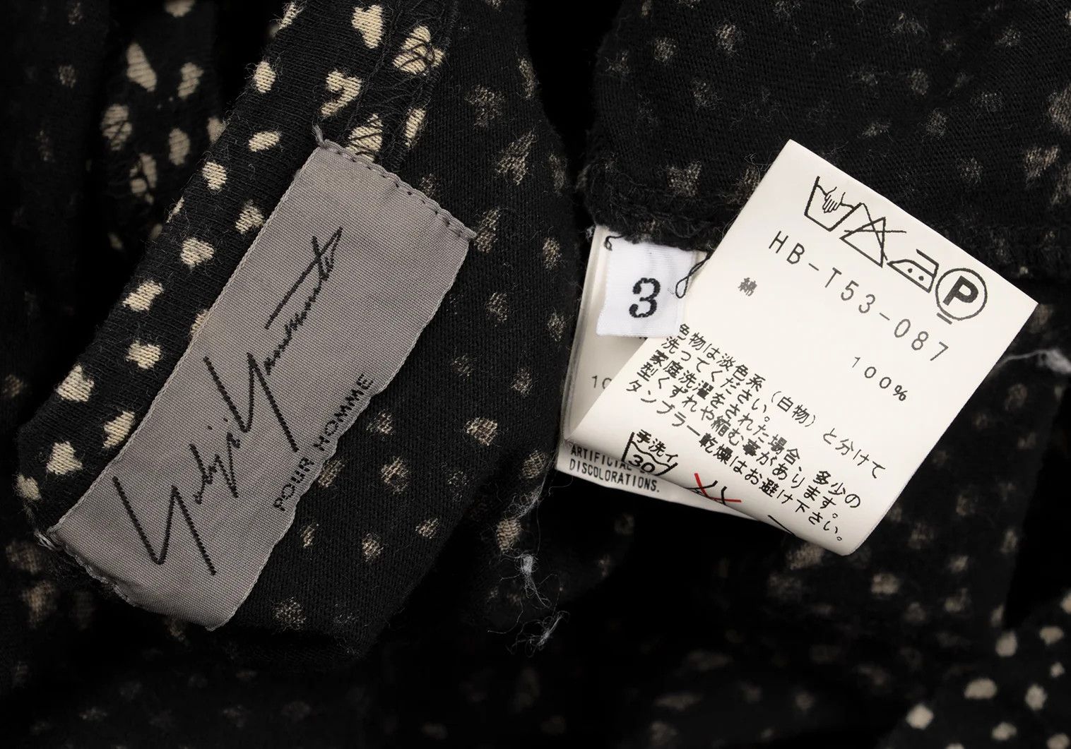 Yohji Yamamoto Yohji Yamamoto Cotton Flower Print T-Shirt Size US L / EU 52-54 / 3 - 11 Thumbnail